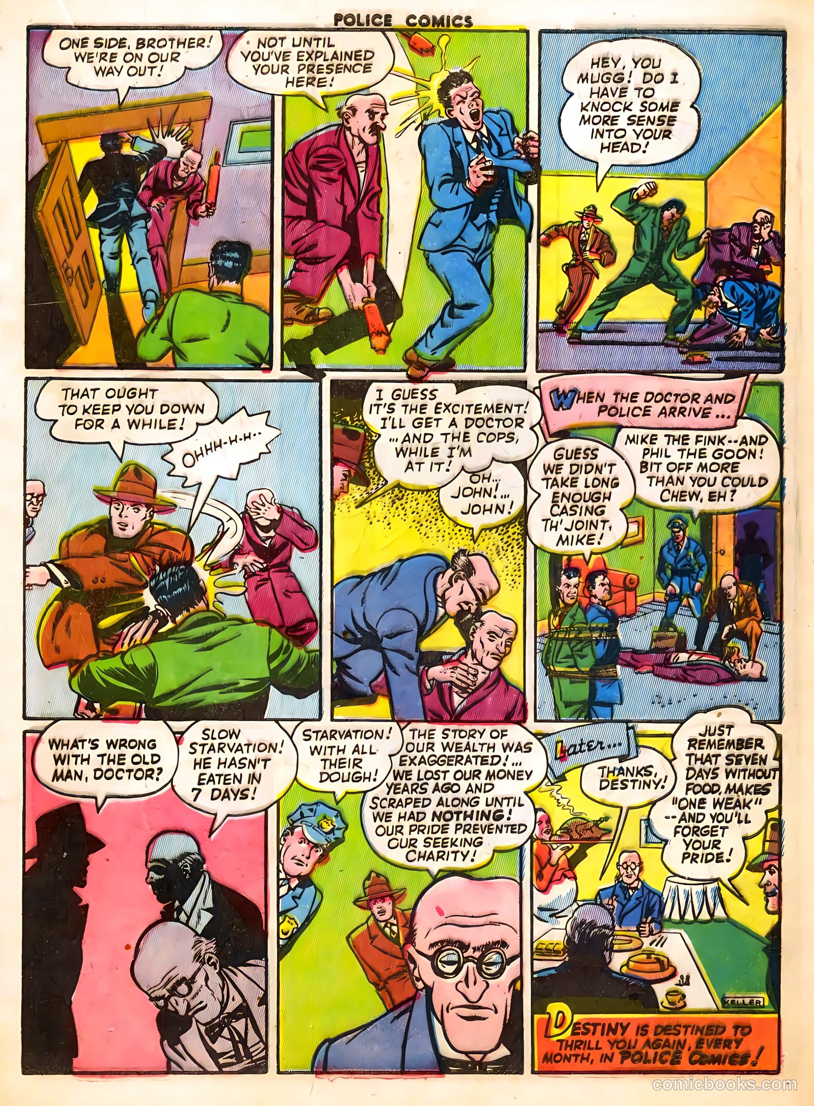 Police Comics #25 (1943) — page 29 of 60