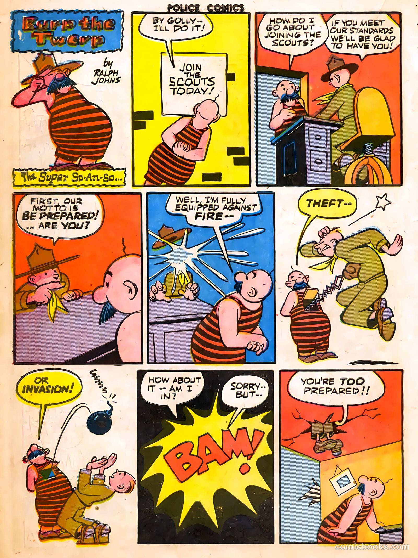 Police Comics #25 (1943) — page 30 of 60