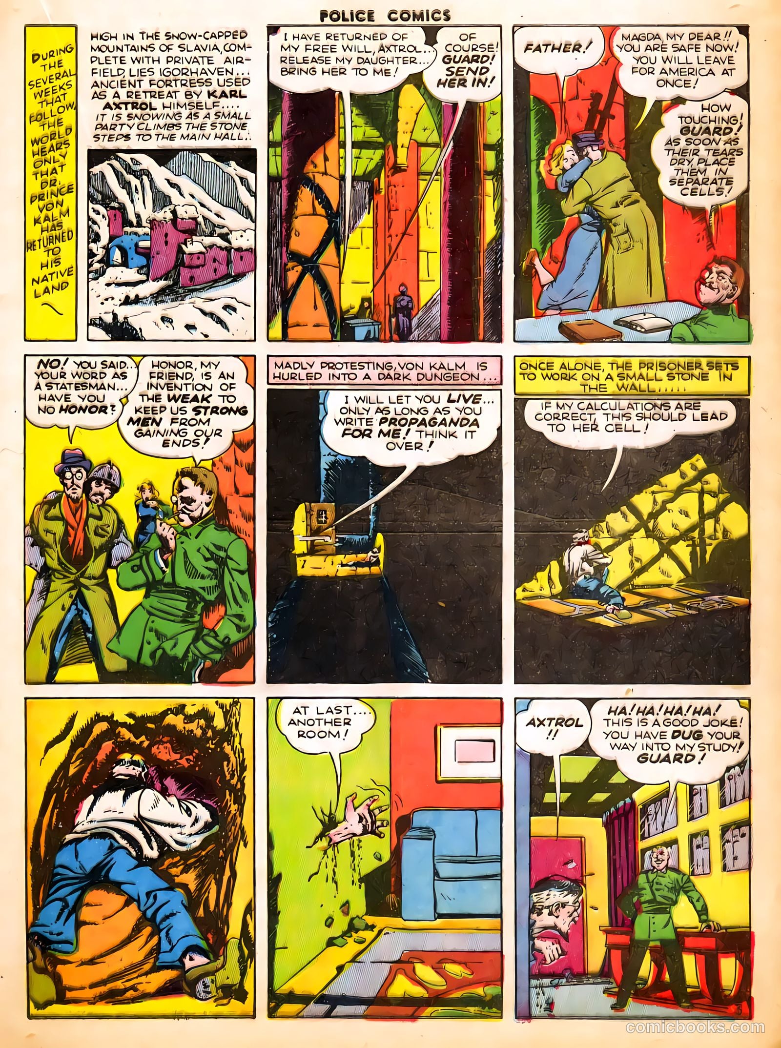 Police Comics #25 (1943) — page 33 of 60
