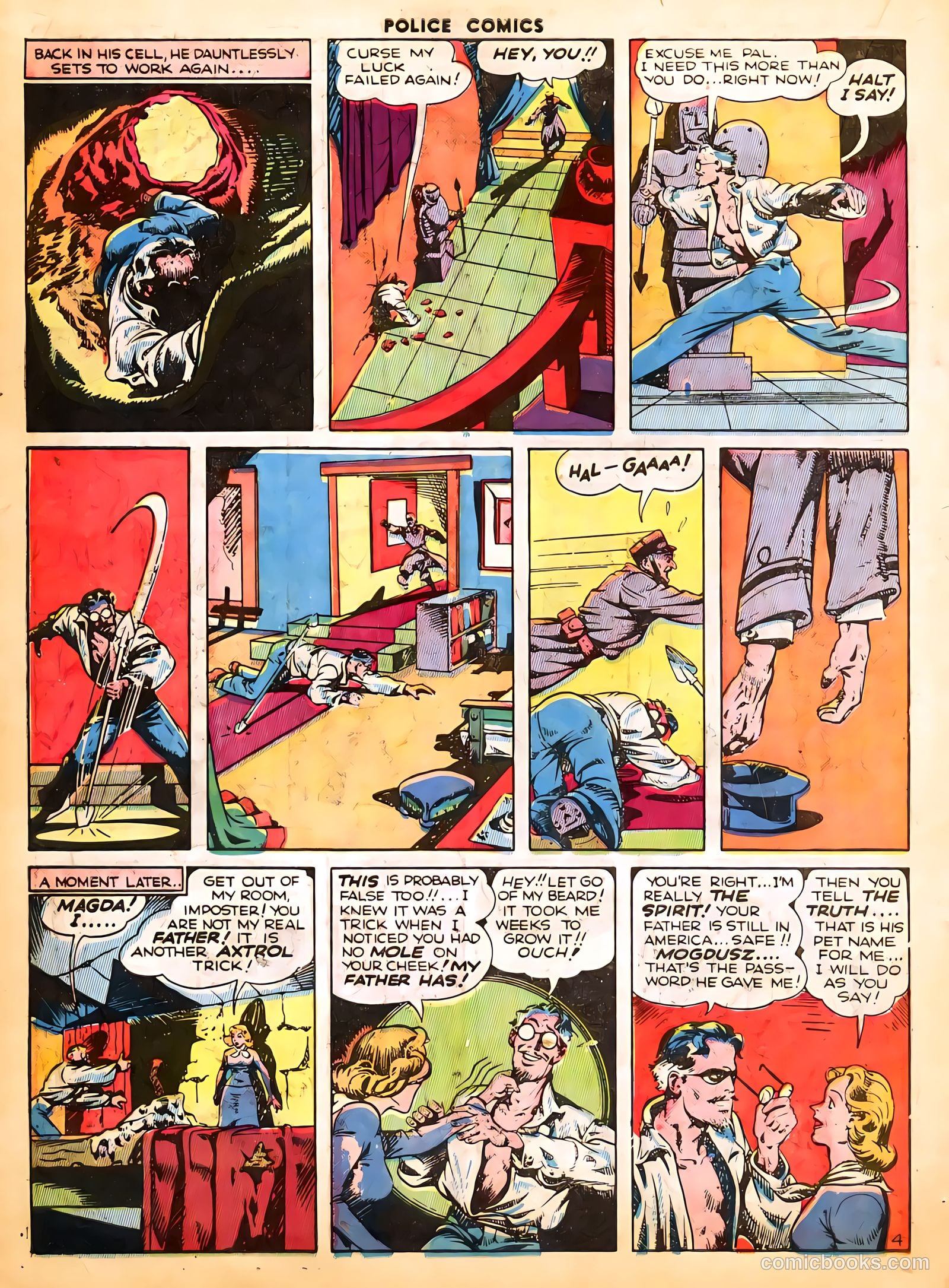 Police Comics #25 (1943) — page 34 of 60