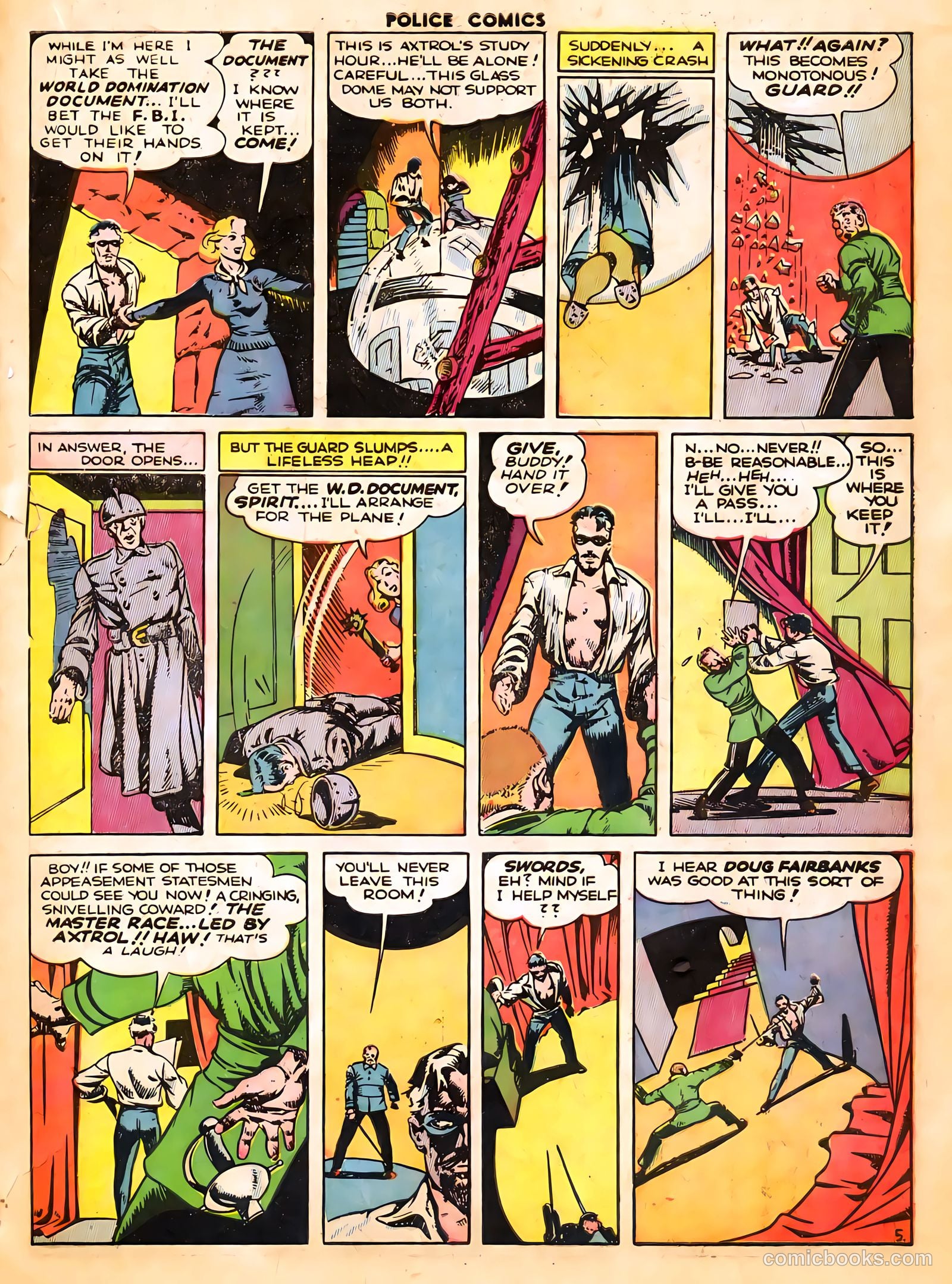 Police Comics #25 (1943) — page 35 of 60