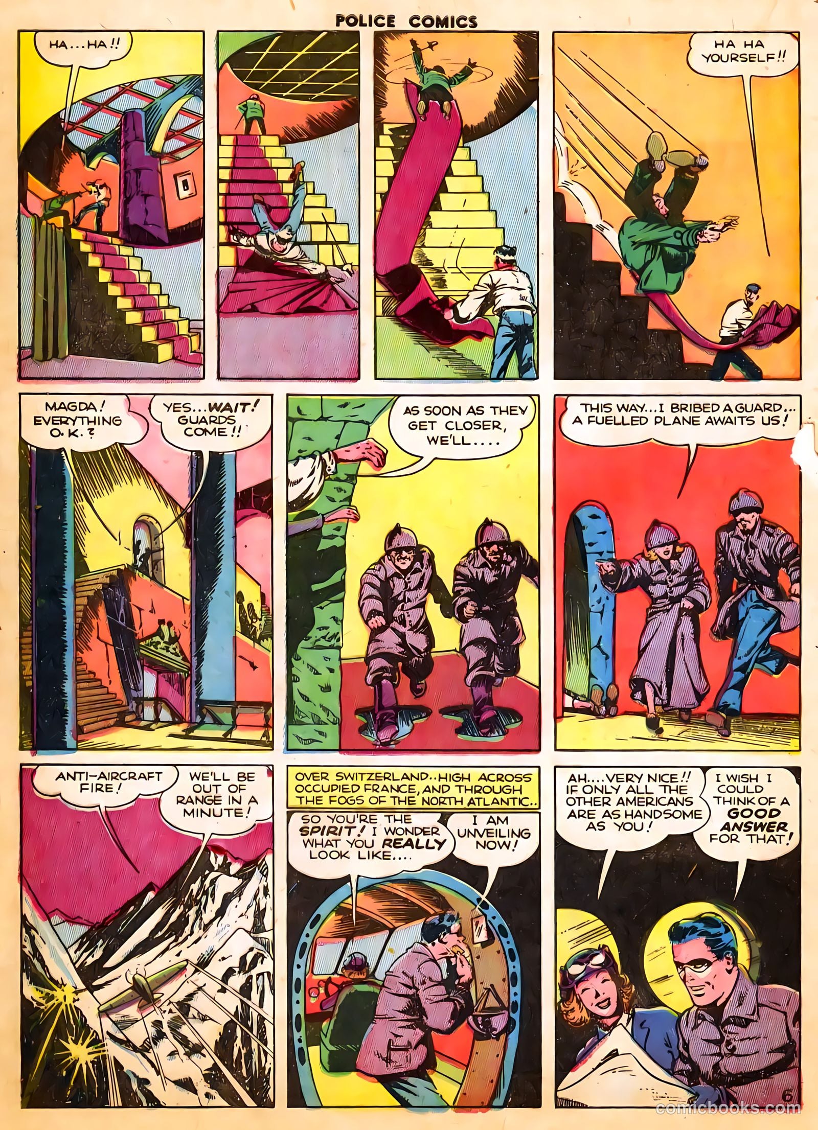 Police Comics #25 (1943) — page 36 of 60