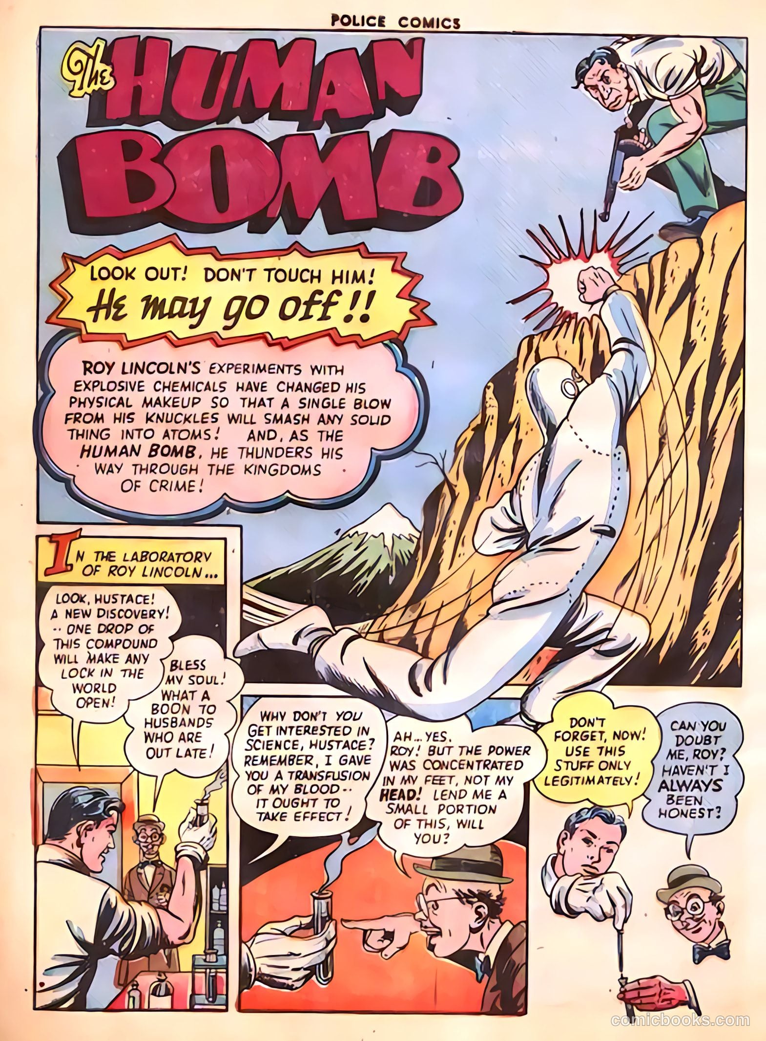 Police Comics #25 (1943) — page 38 of 60