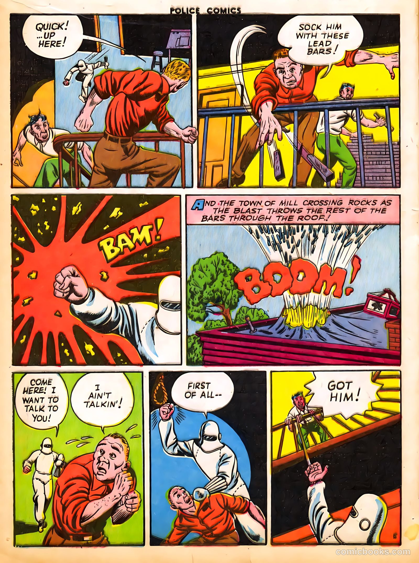 Police Comics #25 (1943) — page 42 of 60