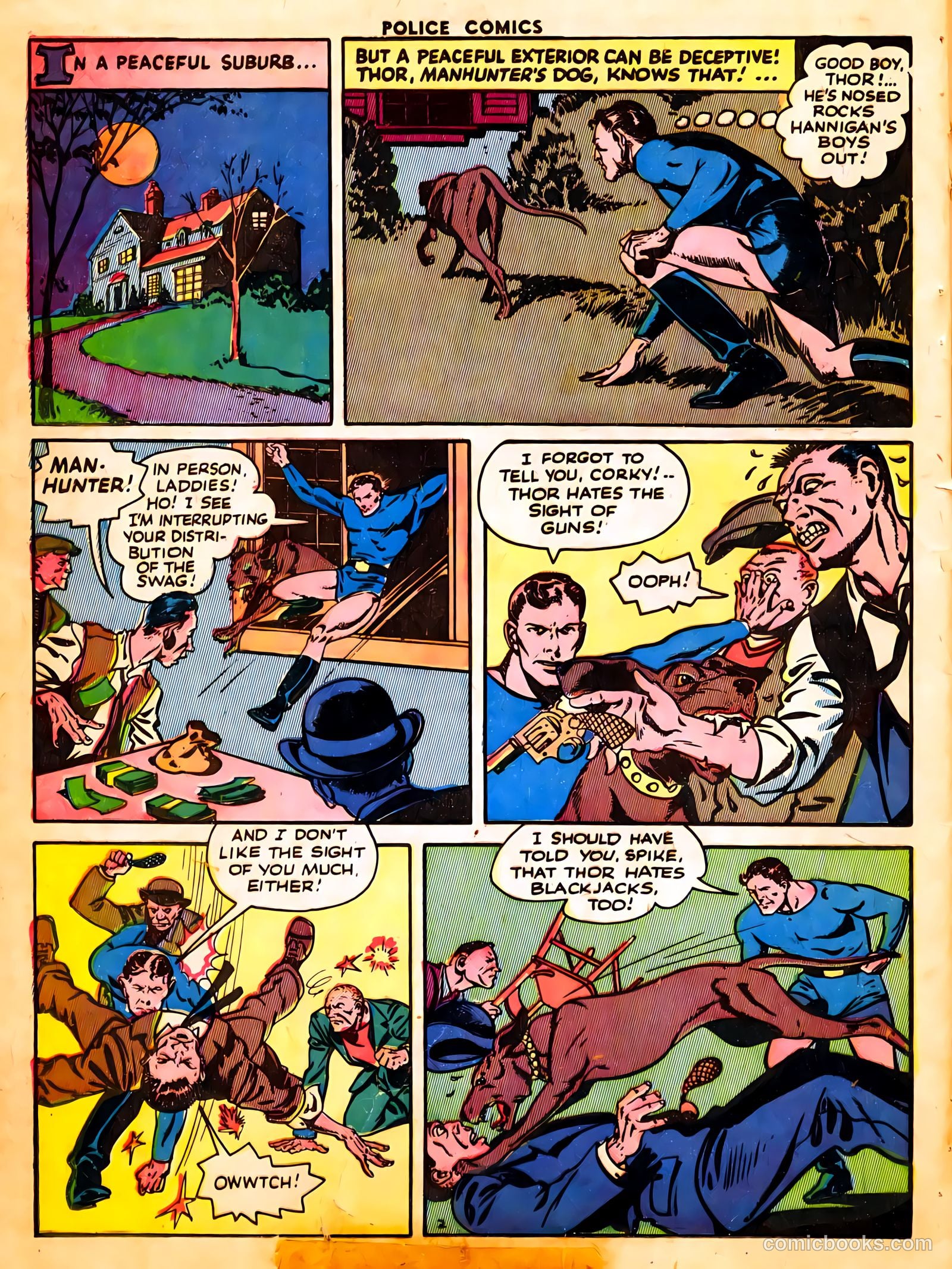 Police Comics #25 (1943) — page 50 of 60