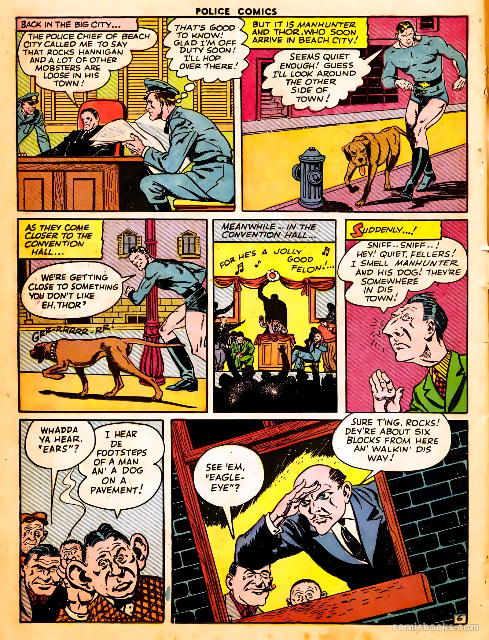 Police Comics #25 (1943) — page 54 of 60