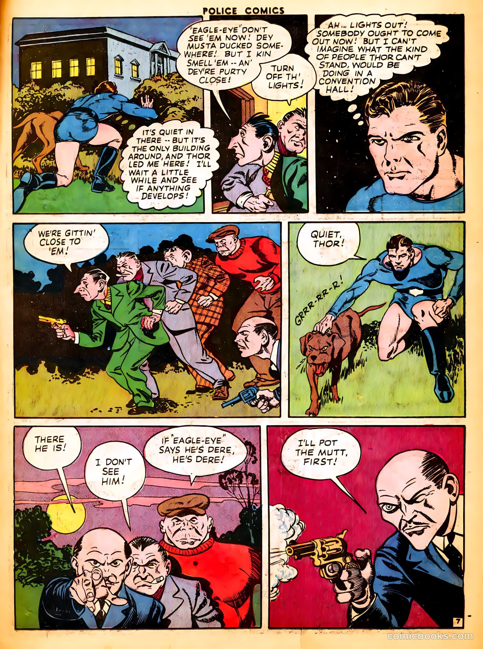Police Comics #25 (1943) — page 55 of 60