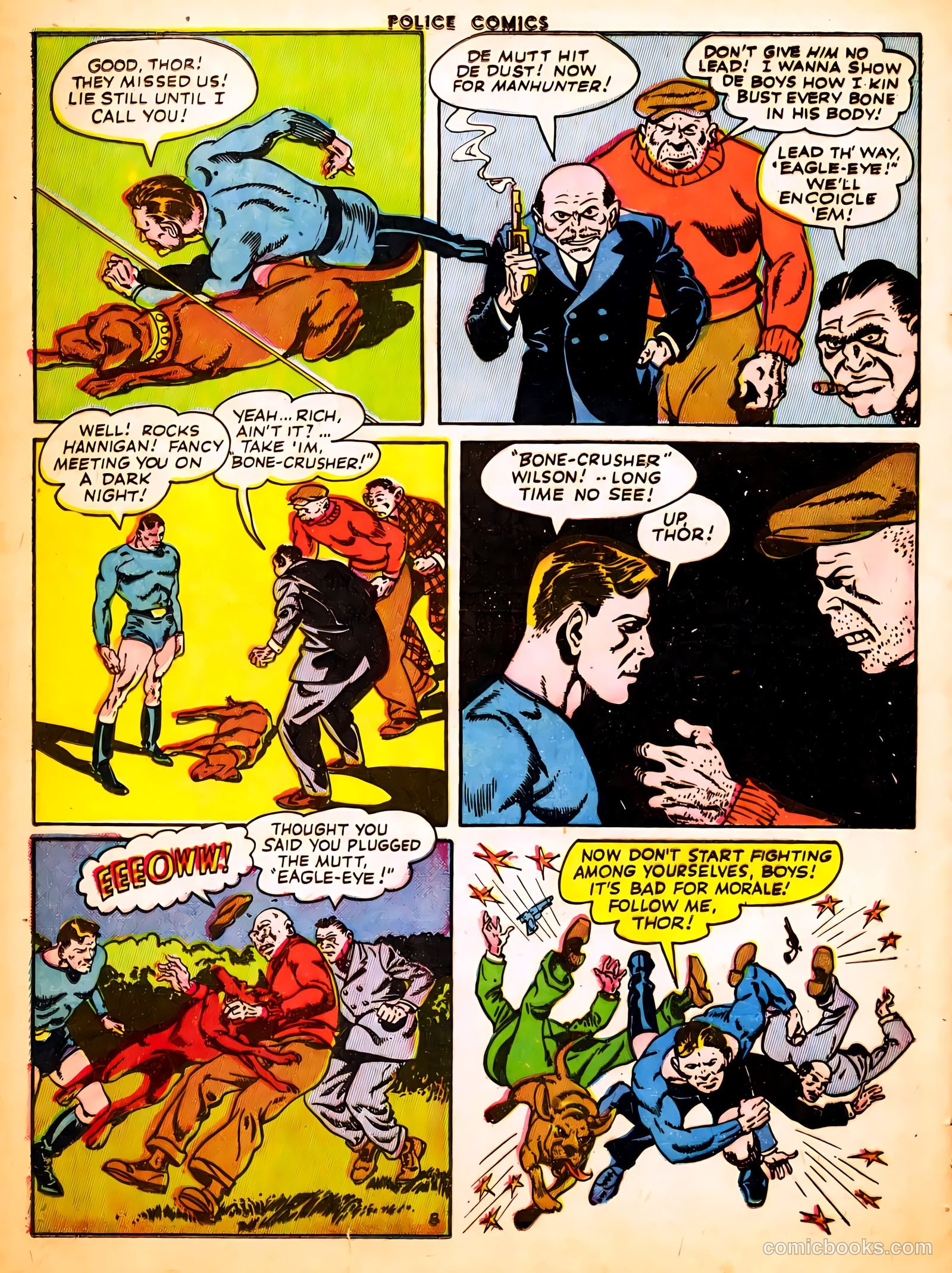 Police Comics #25 (1943) — page 56 of 60