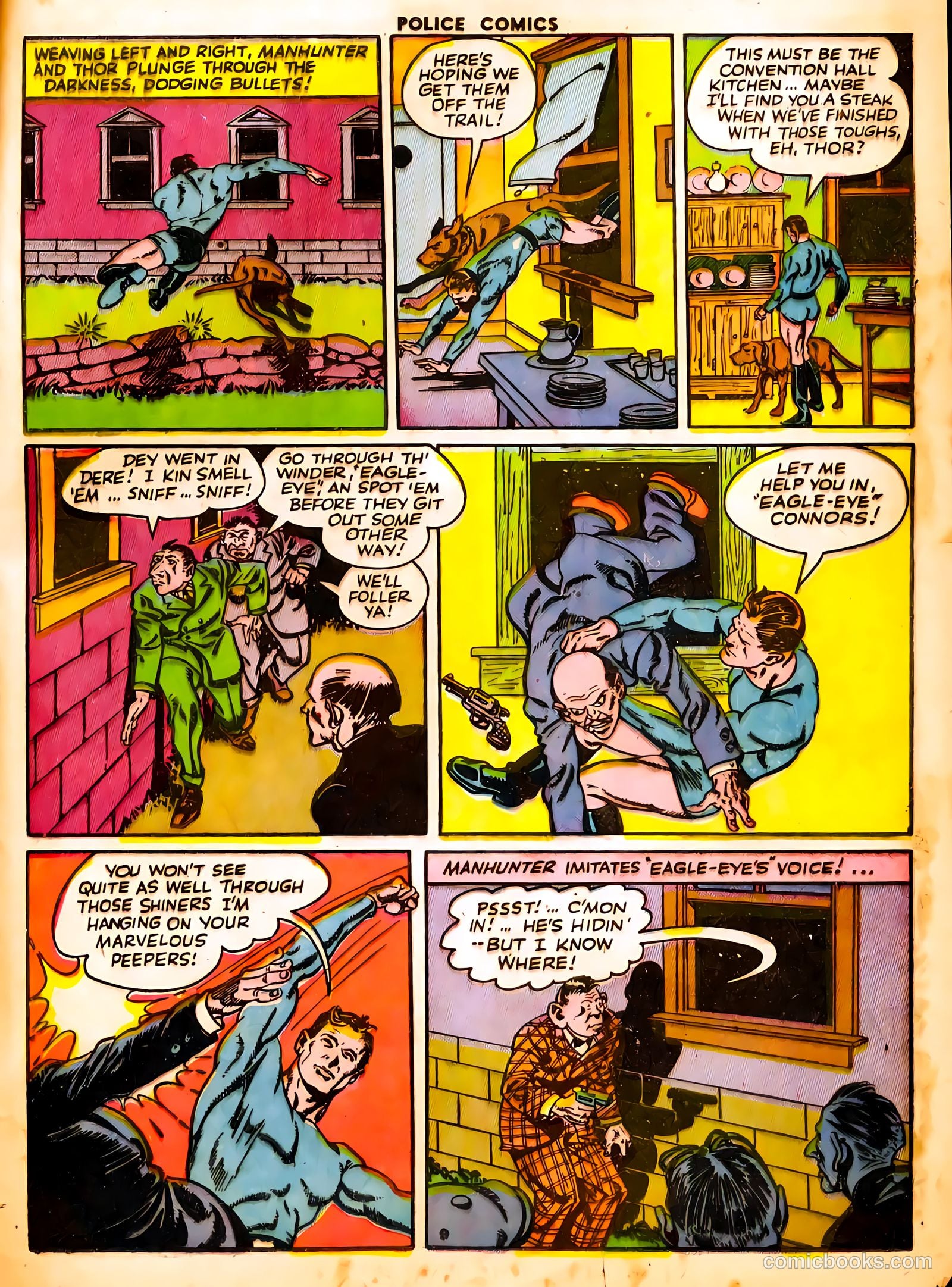 Police Comics #25 (1943) — page 57 of 60