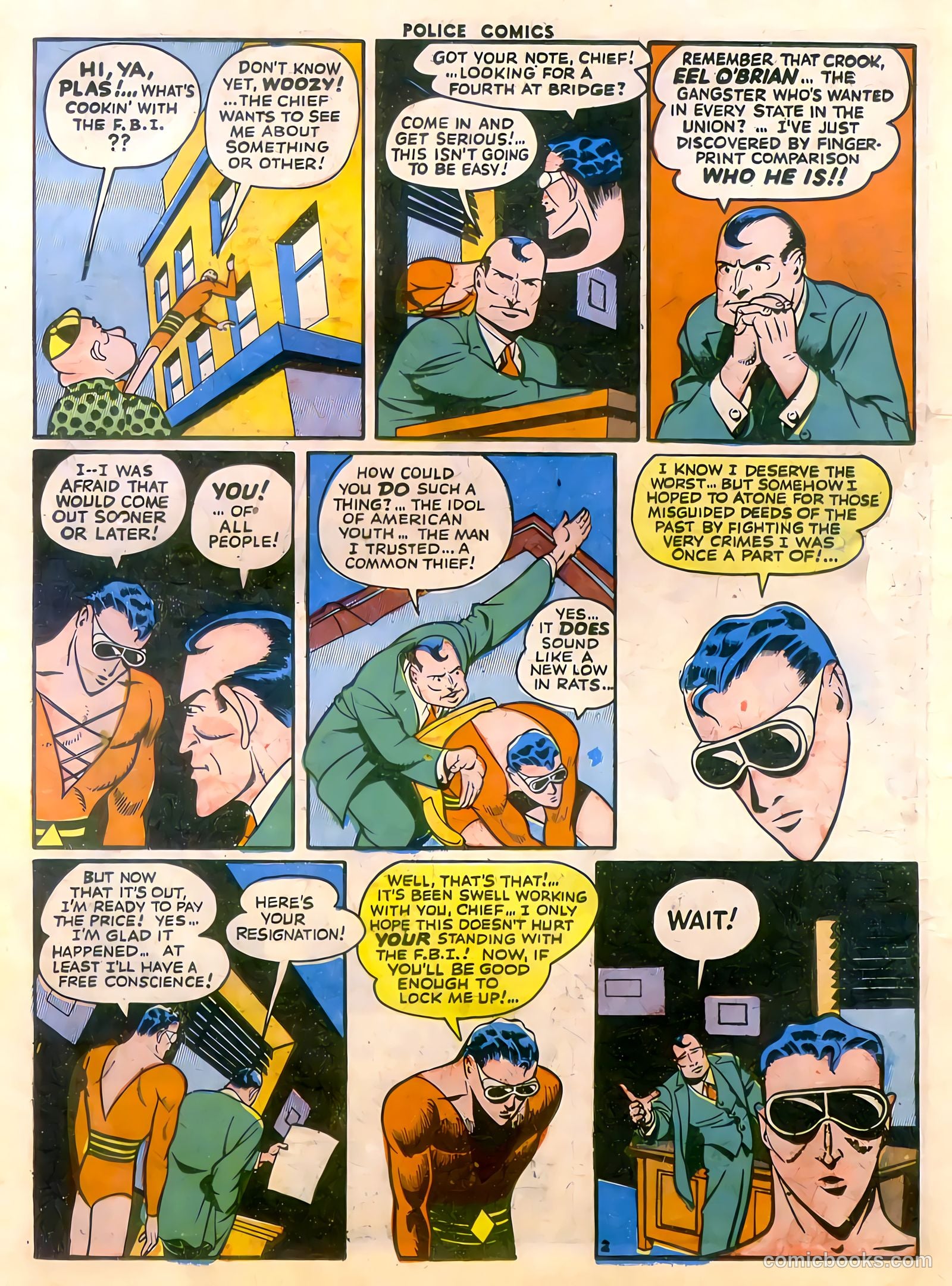 Police Comics #26 (1944) — page 4 of 60