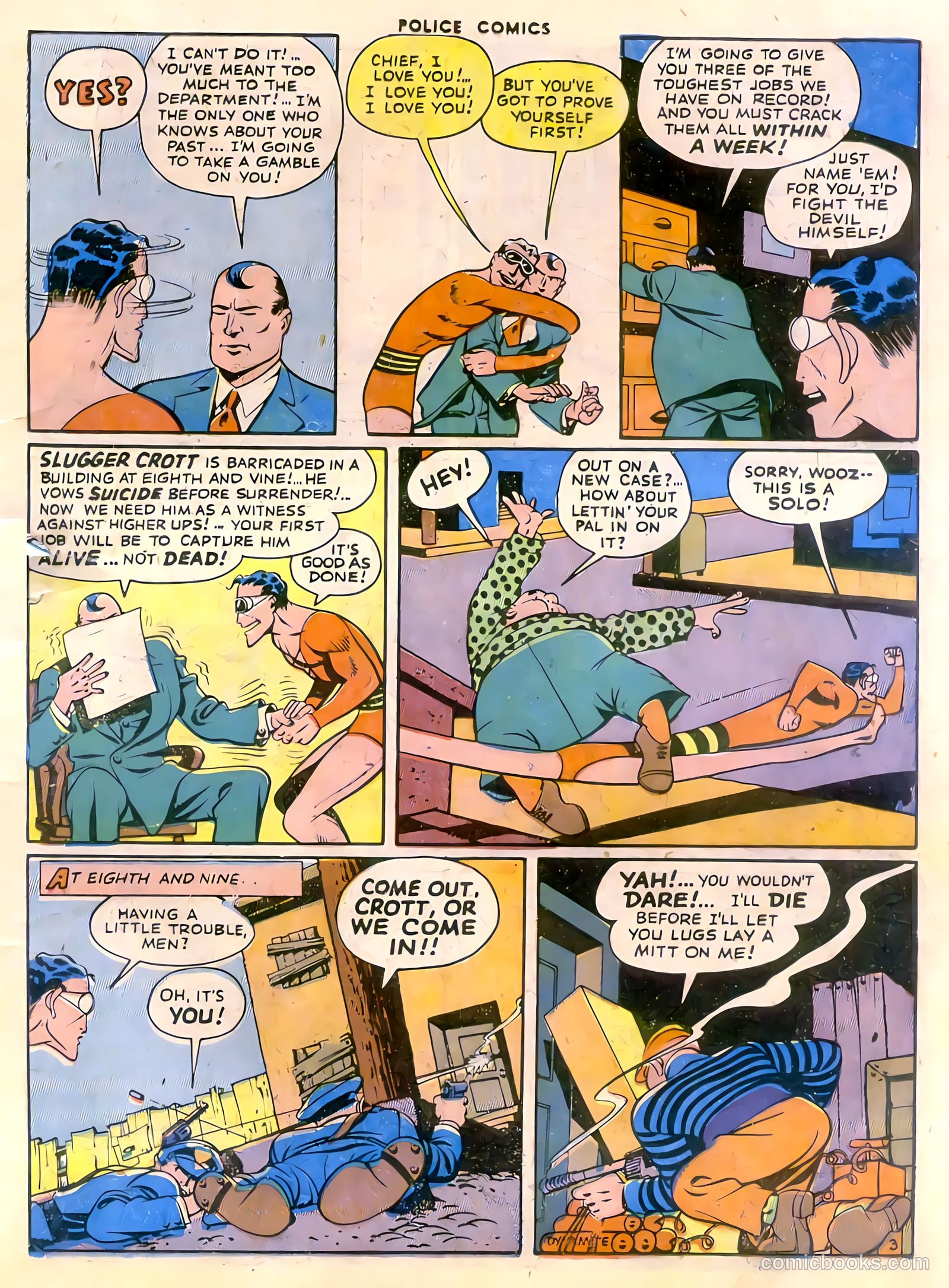 Police Comics #26 (1944) — page 5 of 60