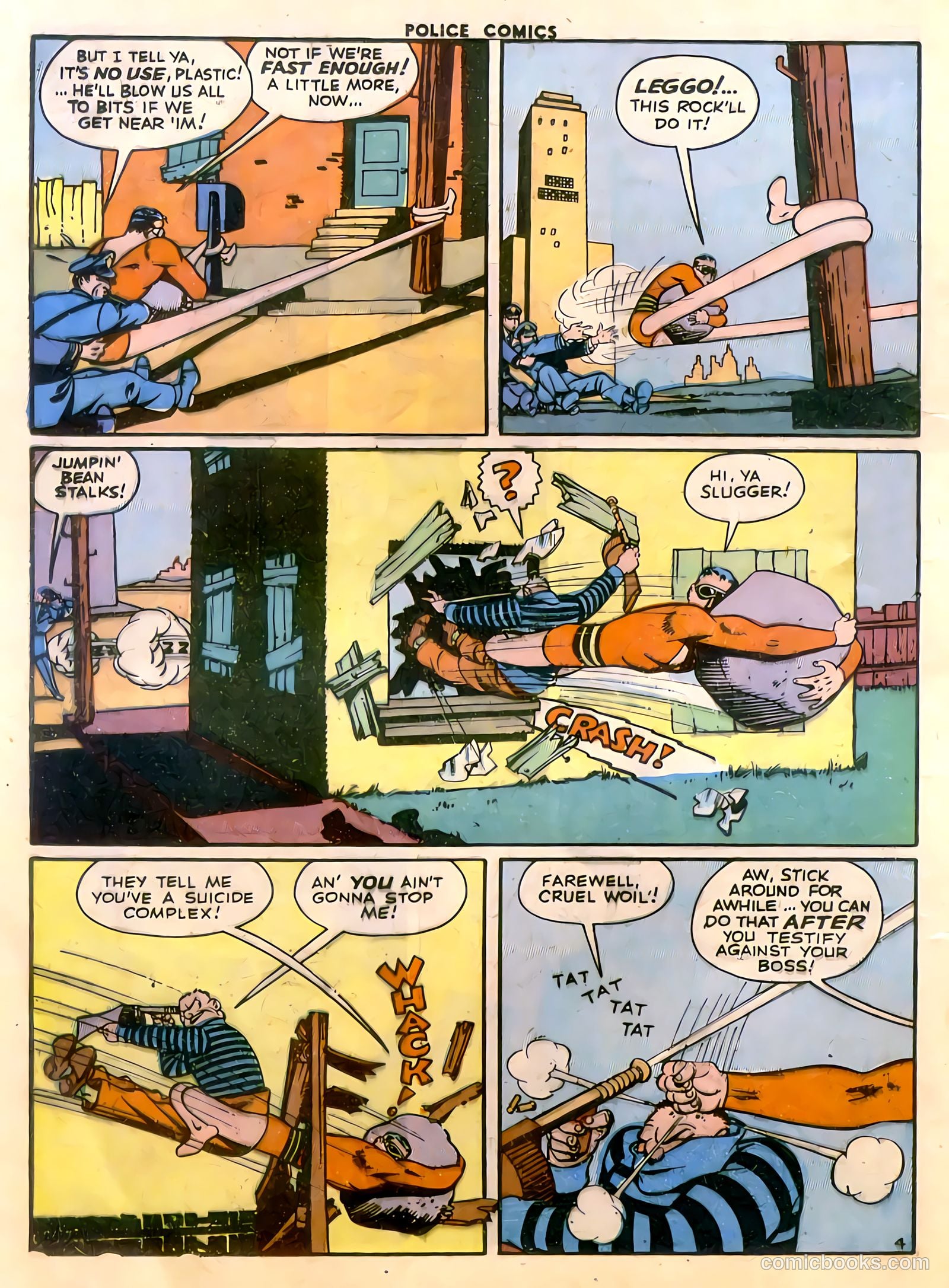 Police Comics #26 (1944) — page 6 of 60