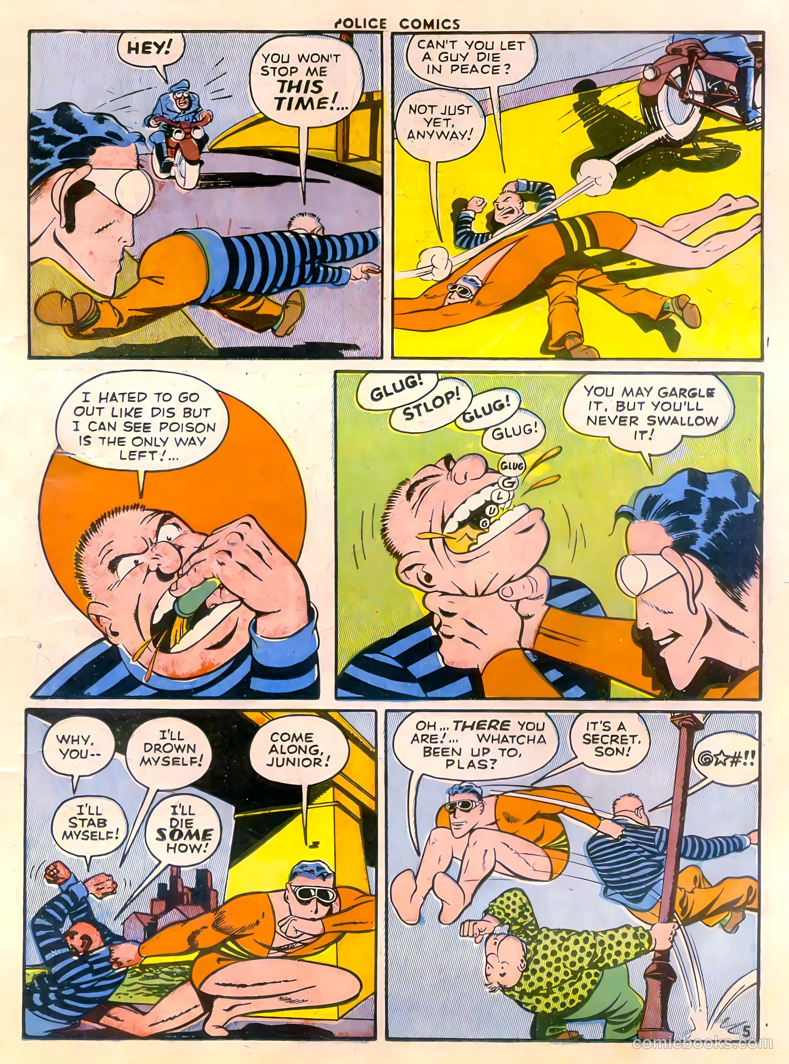 Police Comics #26 (1944) — page 7 of 60