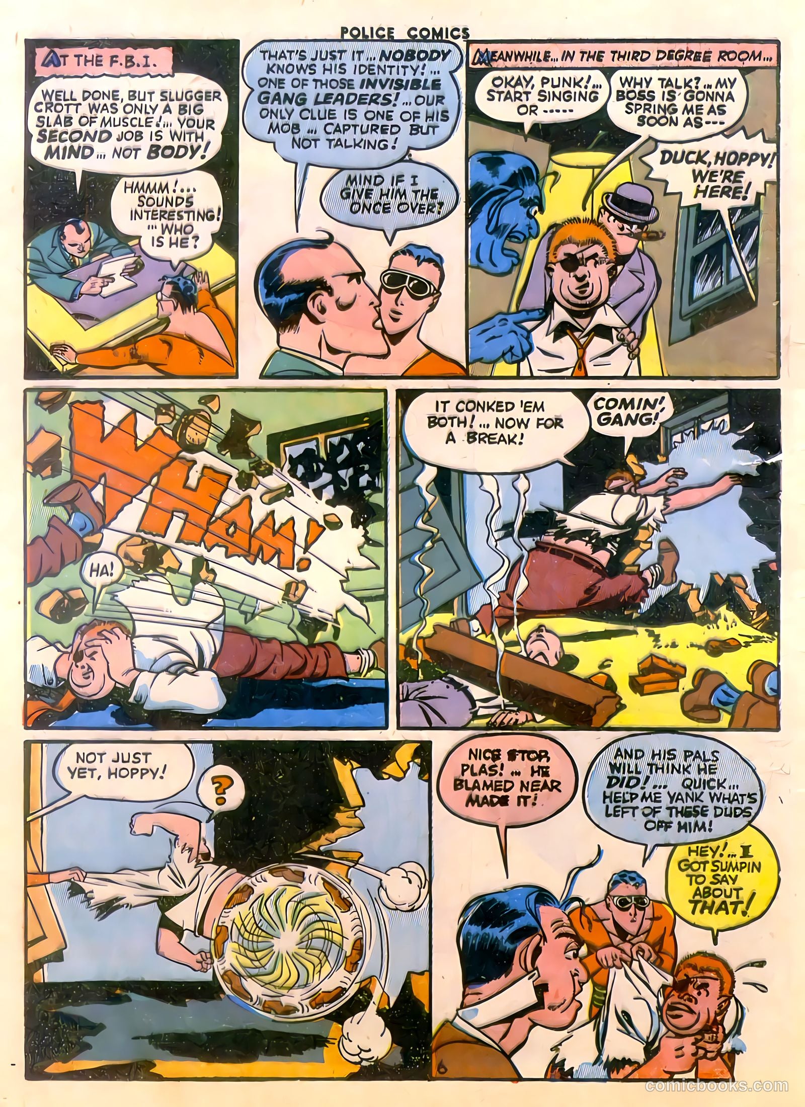 Police Comics #26 (1944) — page 8 of 60