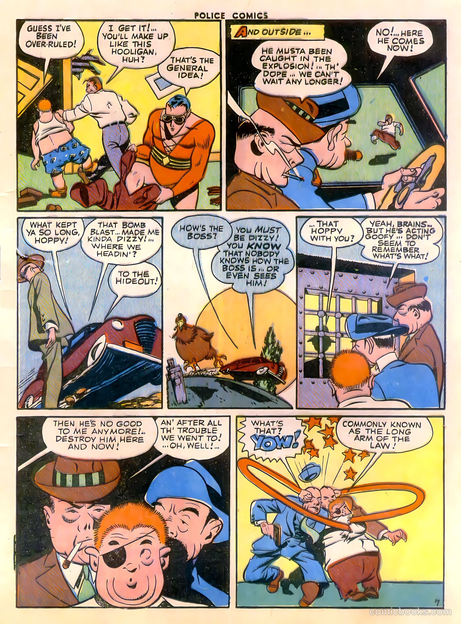 Police Comics #26 (1944) — page 9 of 60