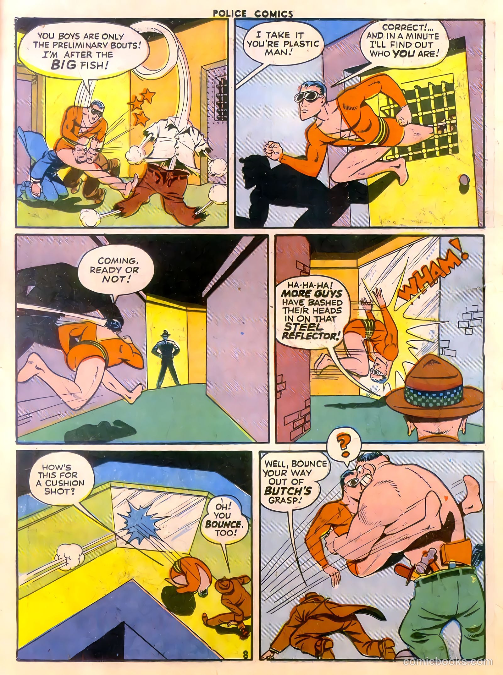 Police Comics #26 (1944) — page 10 of 60