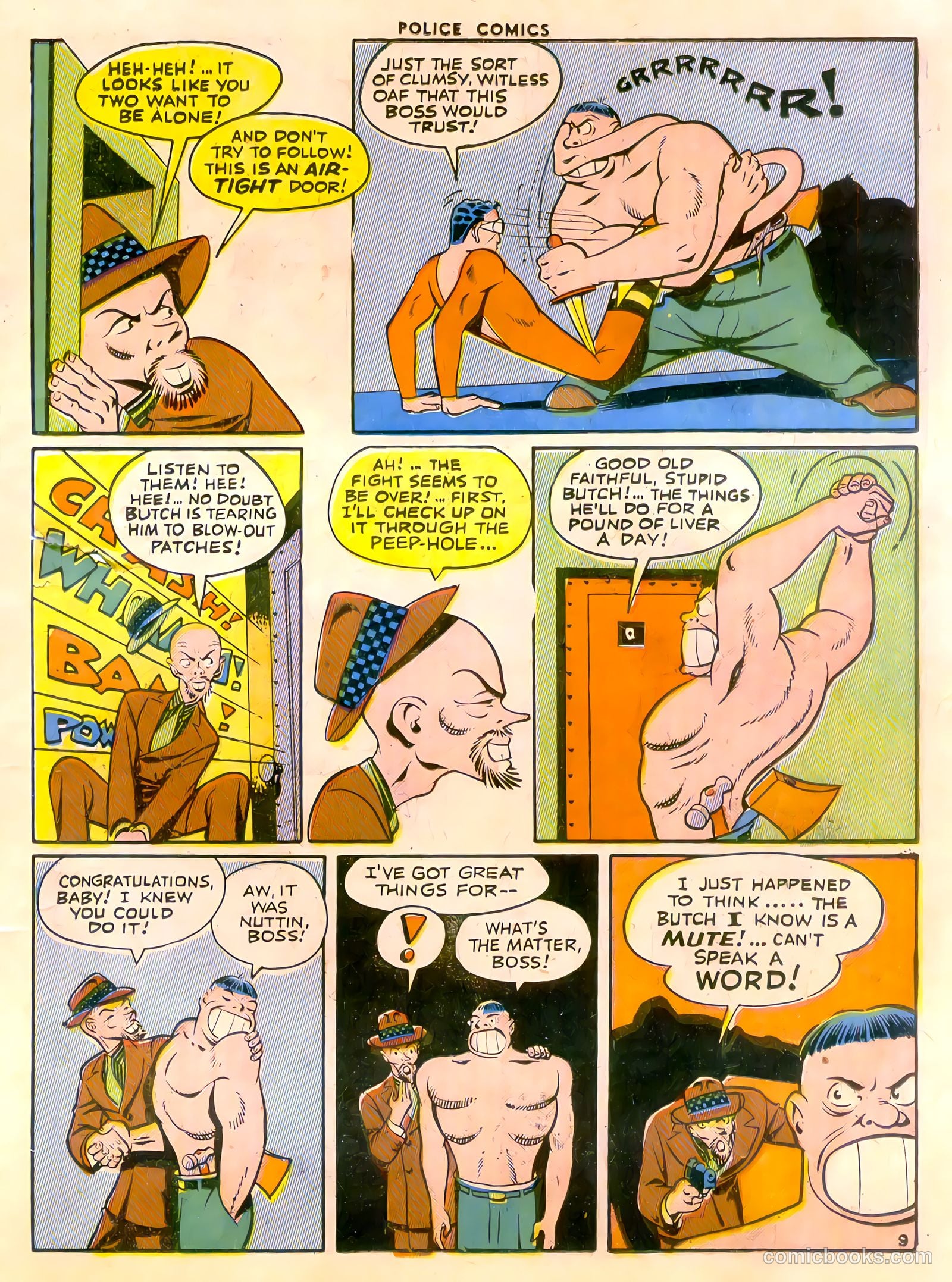 Police Comics #26 (1944) — page 11 of 60