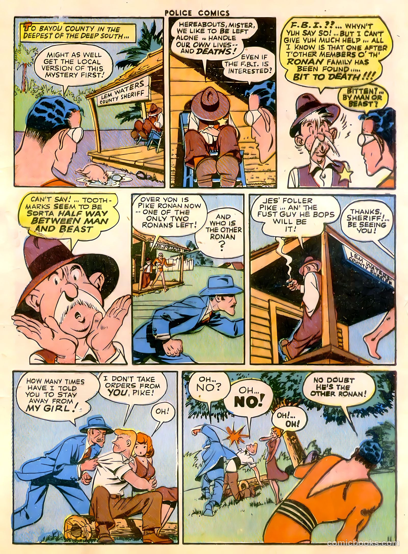 Police Comics #26 (1944) — page 13 of 60