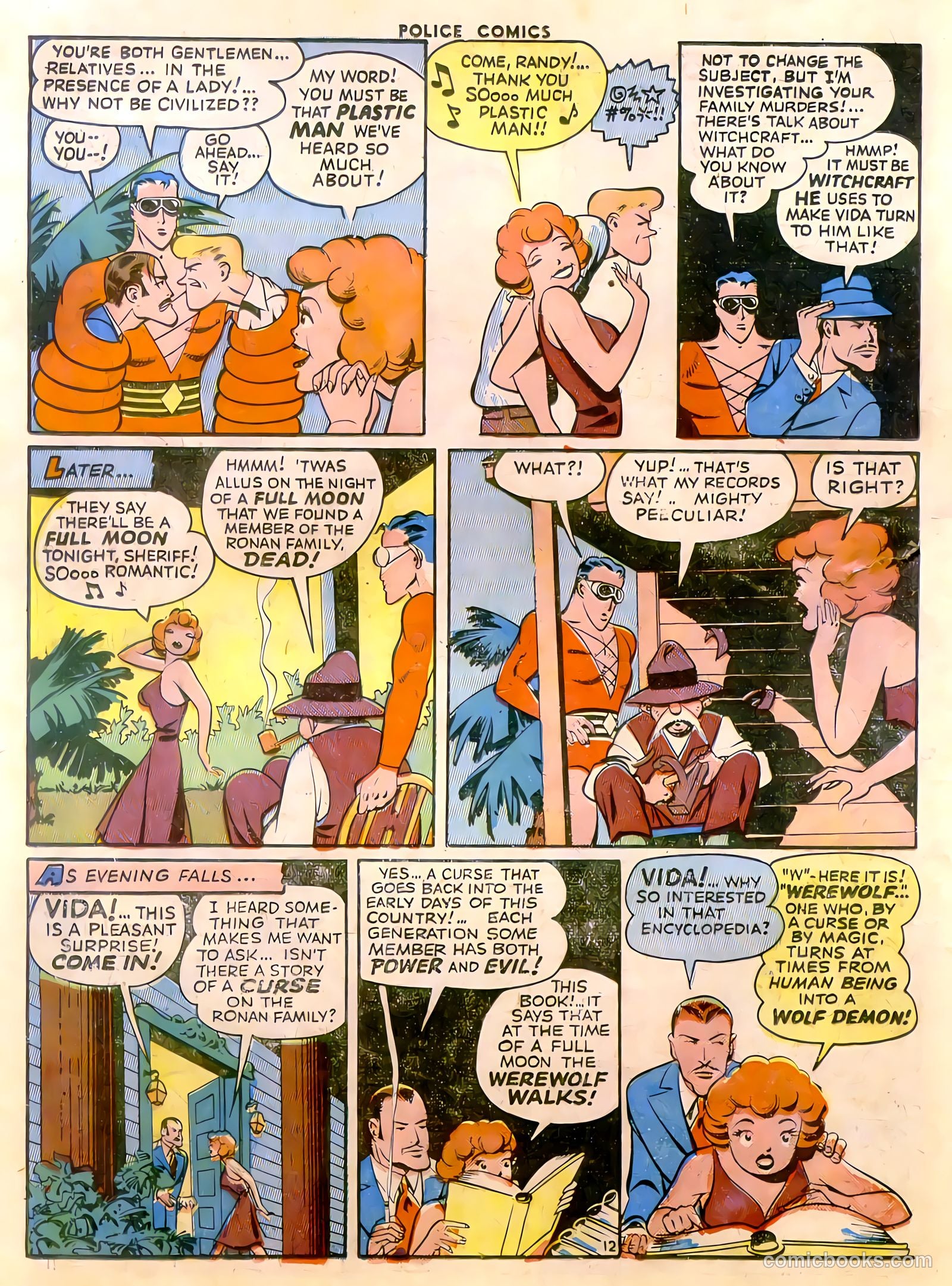 Police Comics #26 (1944) — page 14 of 60