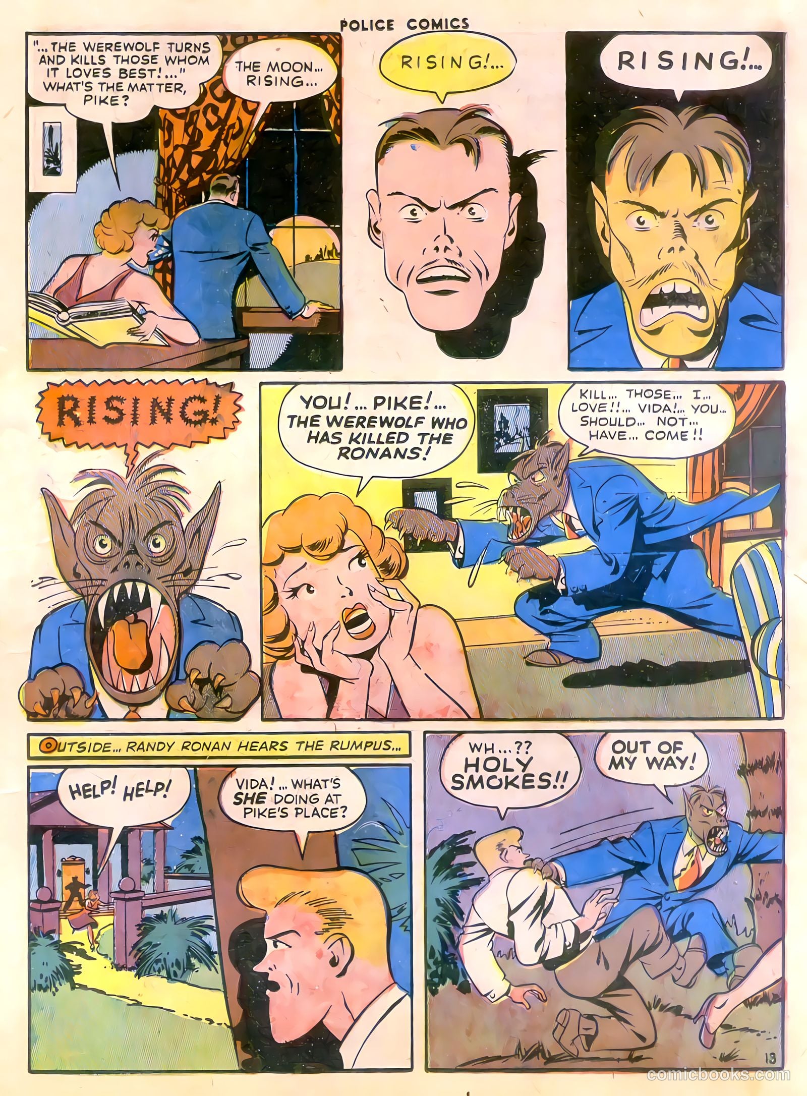 Police Comics #26 (1944) — page 15 of 60