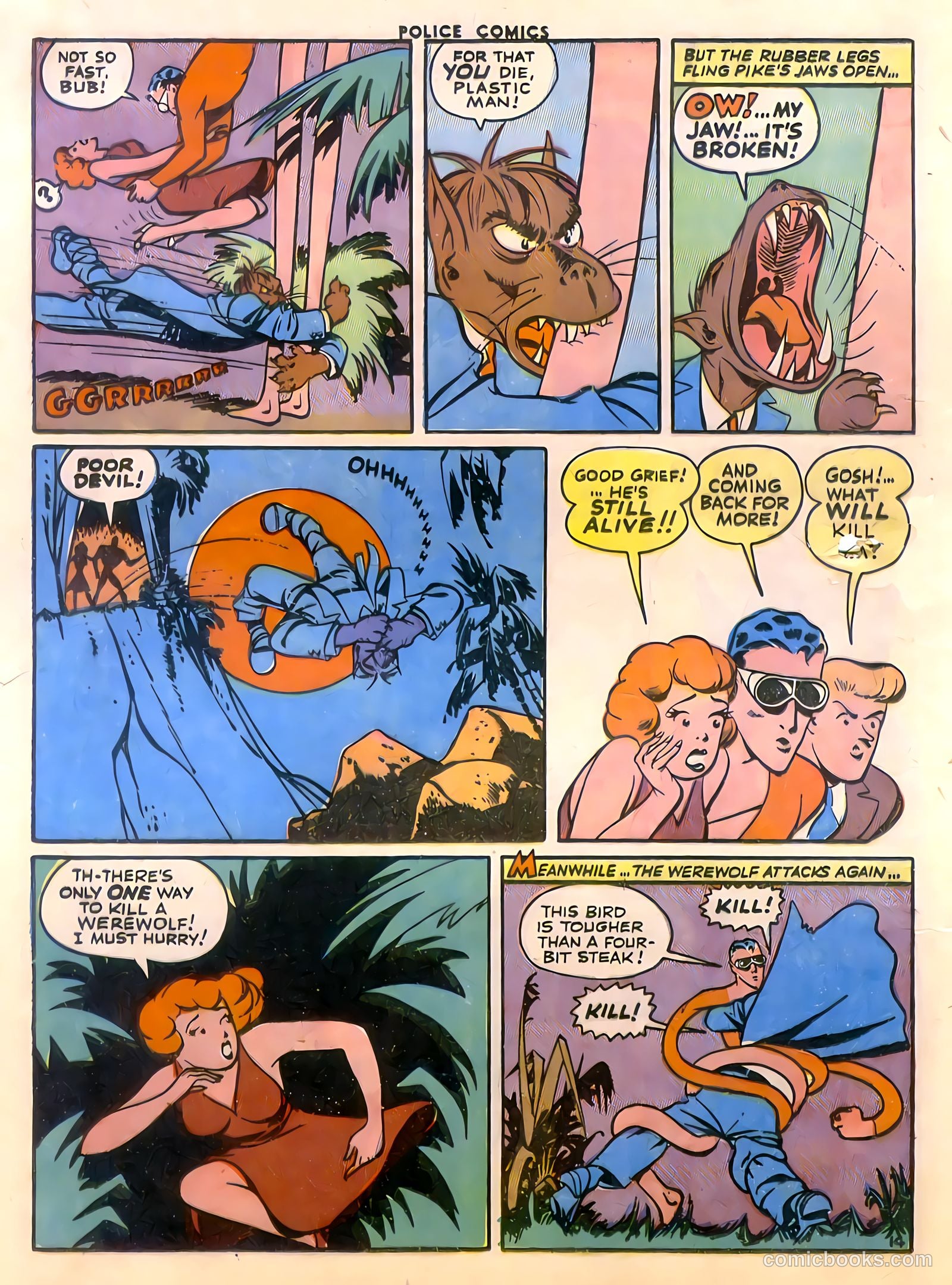 Police Comics #26 (1944) — page 16 of 60