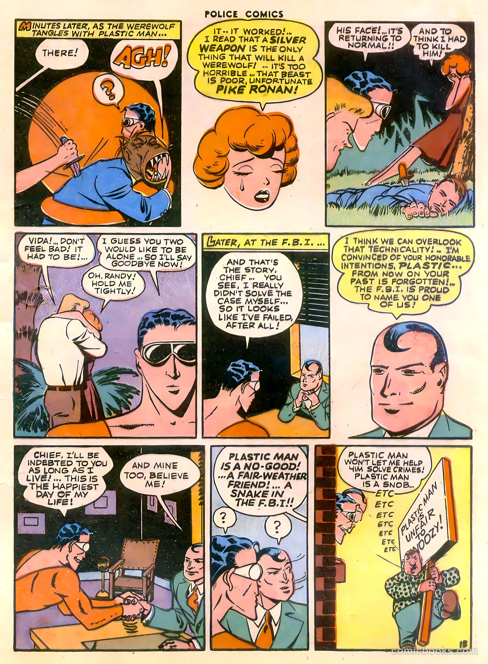 Police Comics #26 (1944) — page 17 of 60