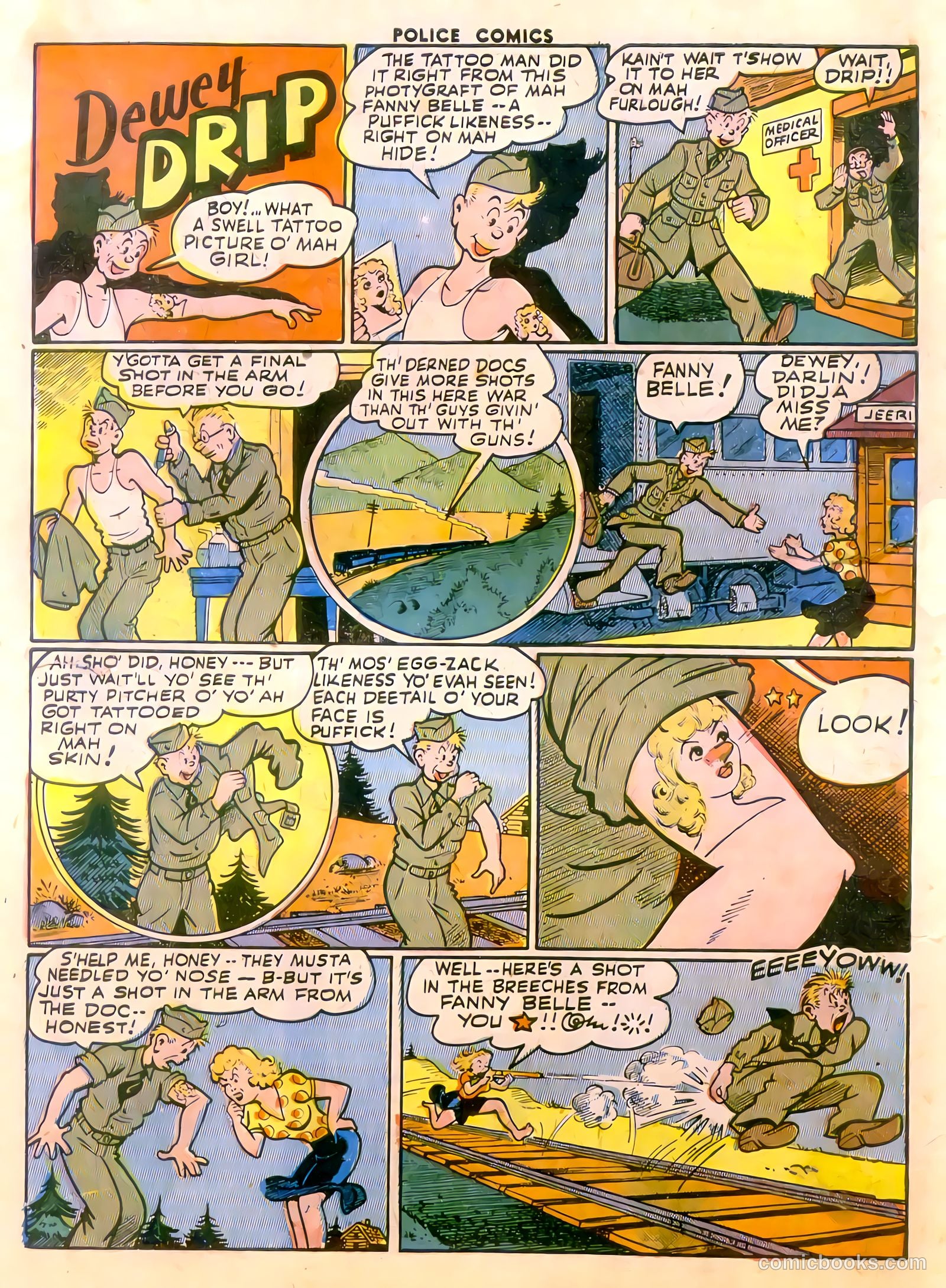 Police Comics #26 (1944) — page 18 of 60