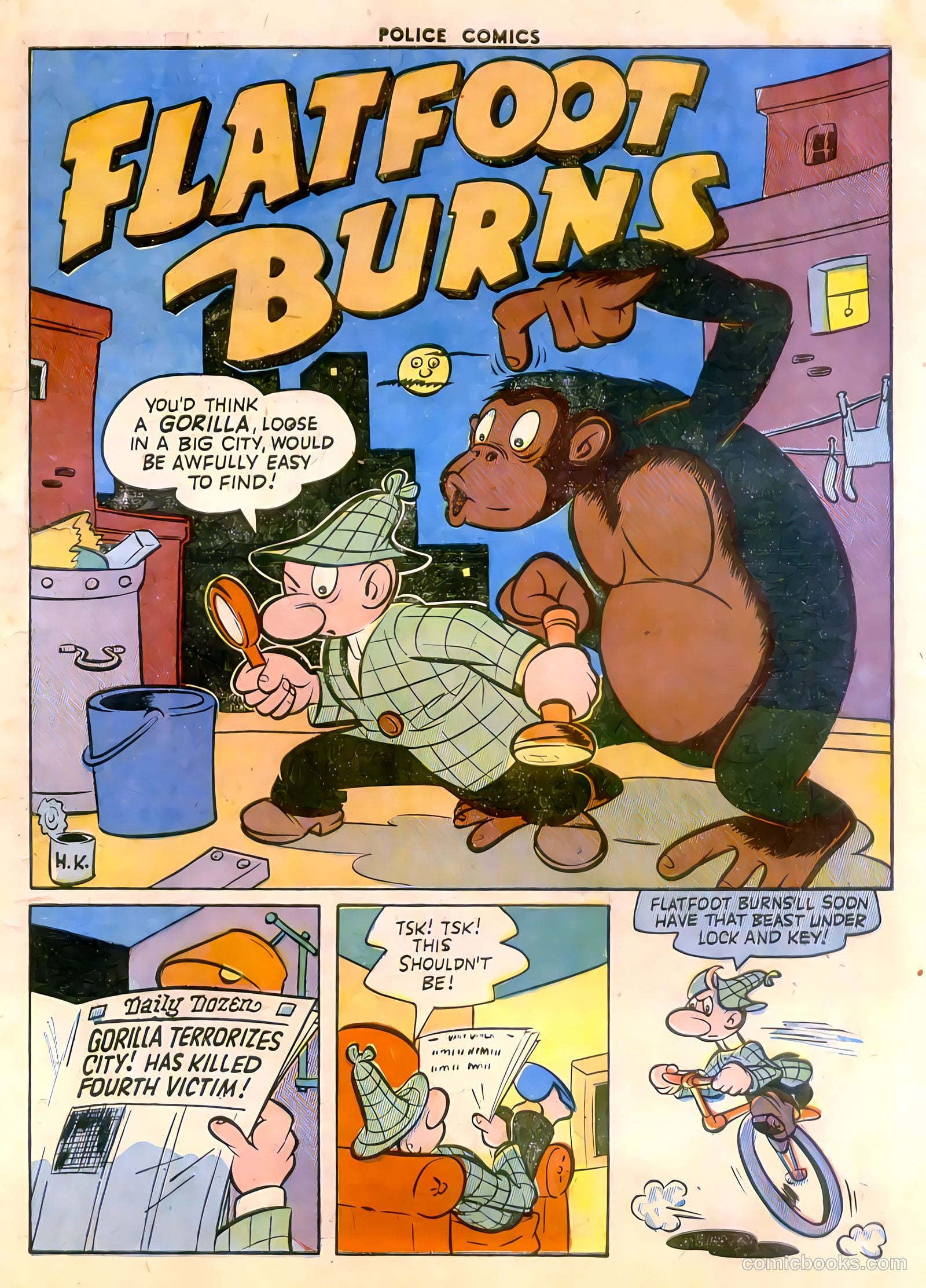 Police Comics #26 (1944) — page 19 of 60