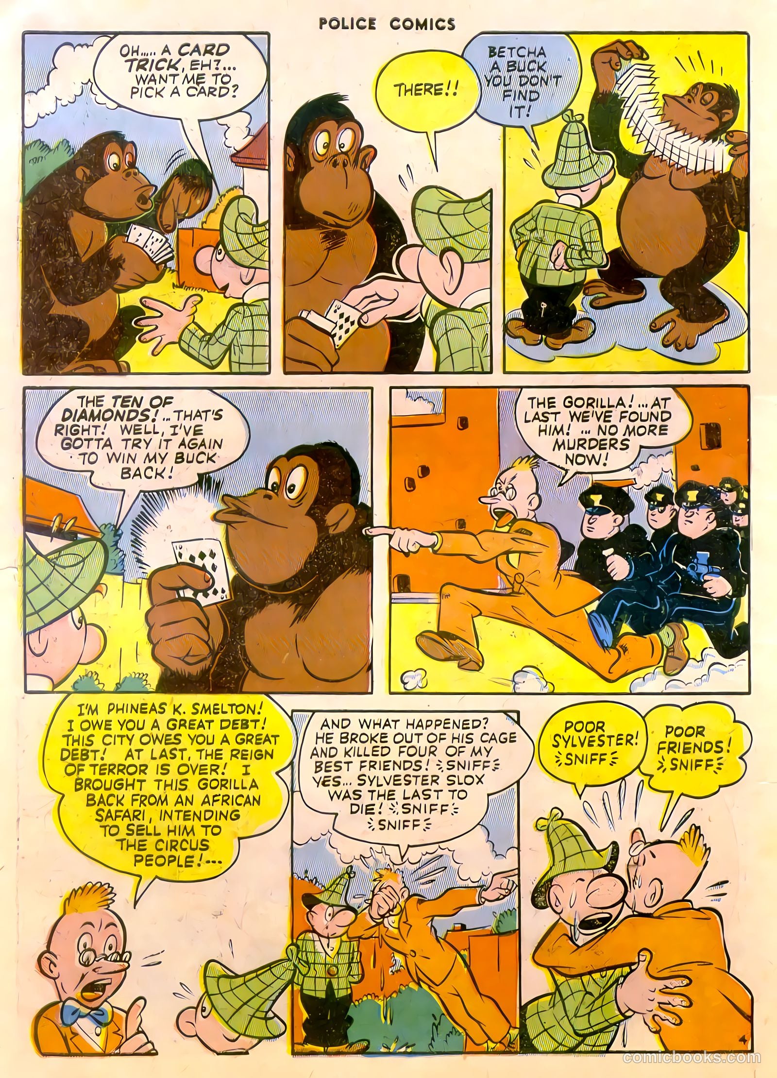 Police Comics #26 (1944) — page 22 of 60