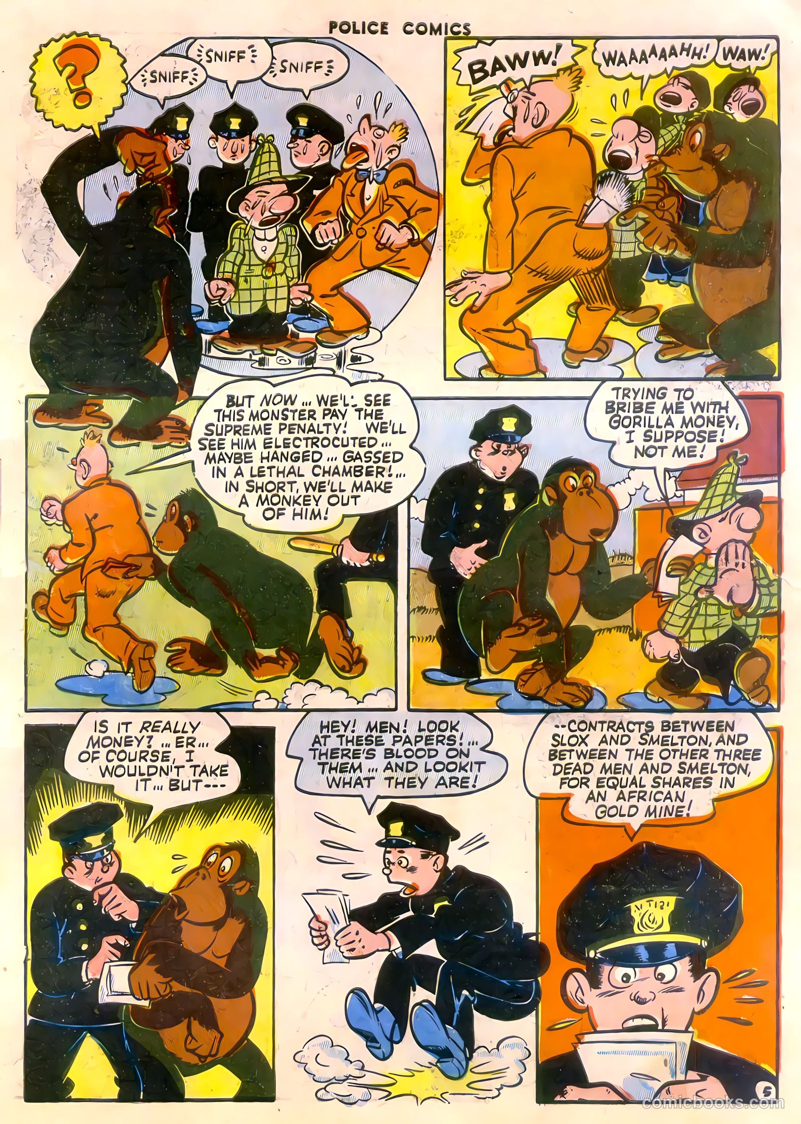 Police Comics #26 (1944) — page 23 of 60