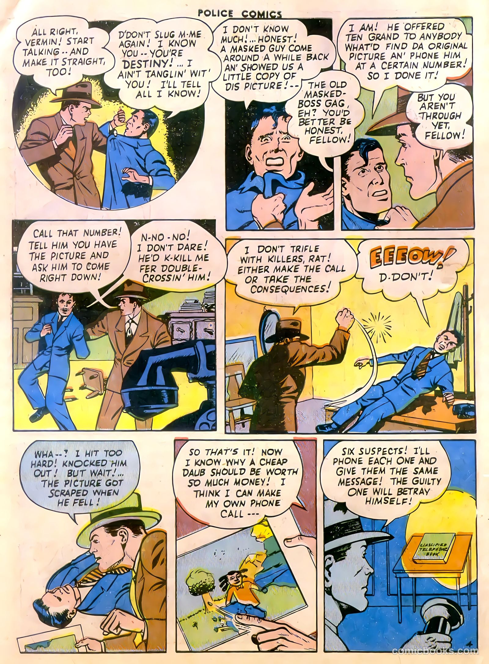 Police Comics #26 (1944) — page 28 of 60