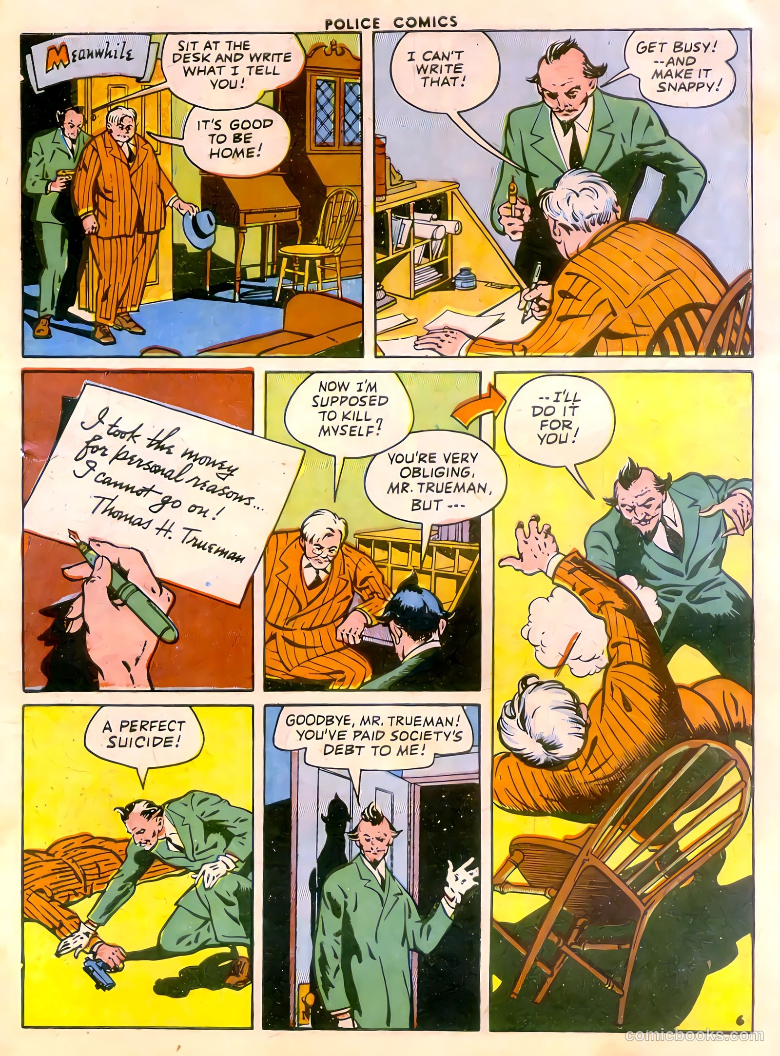 Police Comics #26 (1944) — page 35 of 60