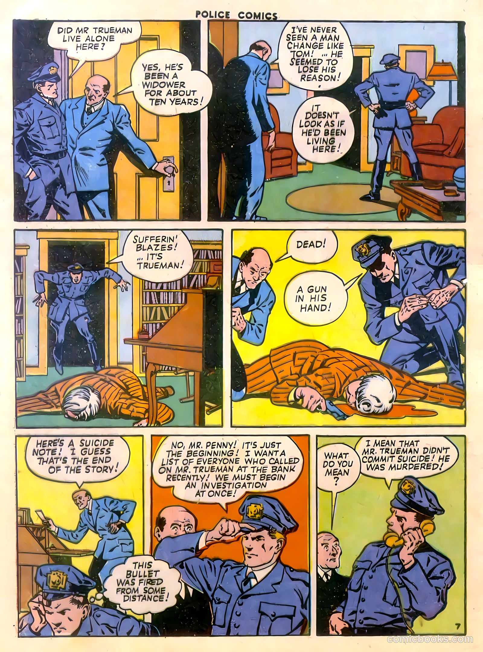 Police Comics #26 (1944) — page 36 of 60