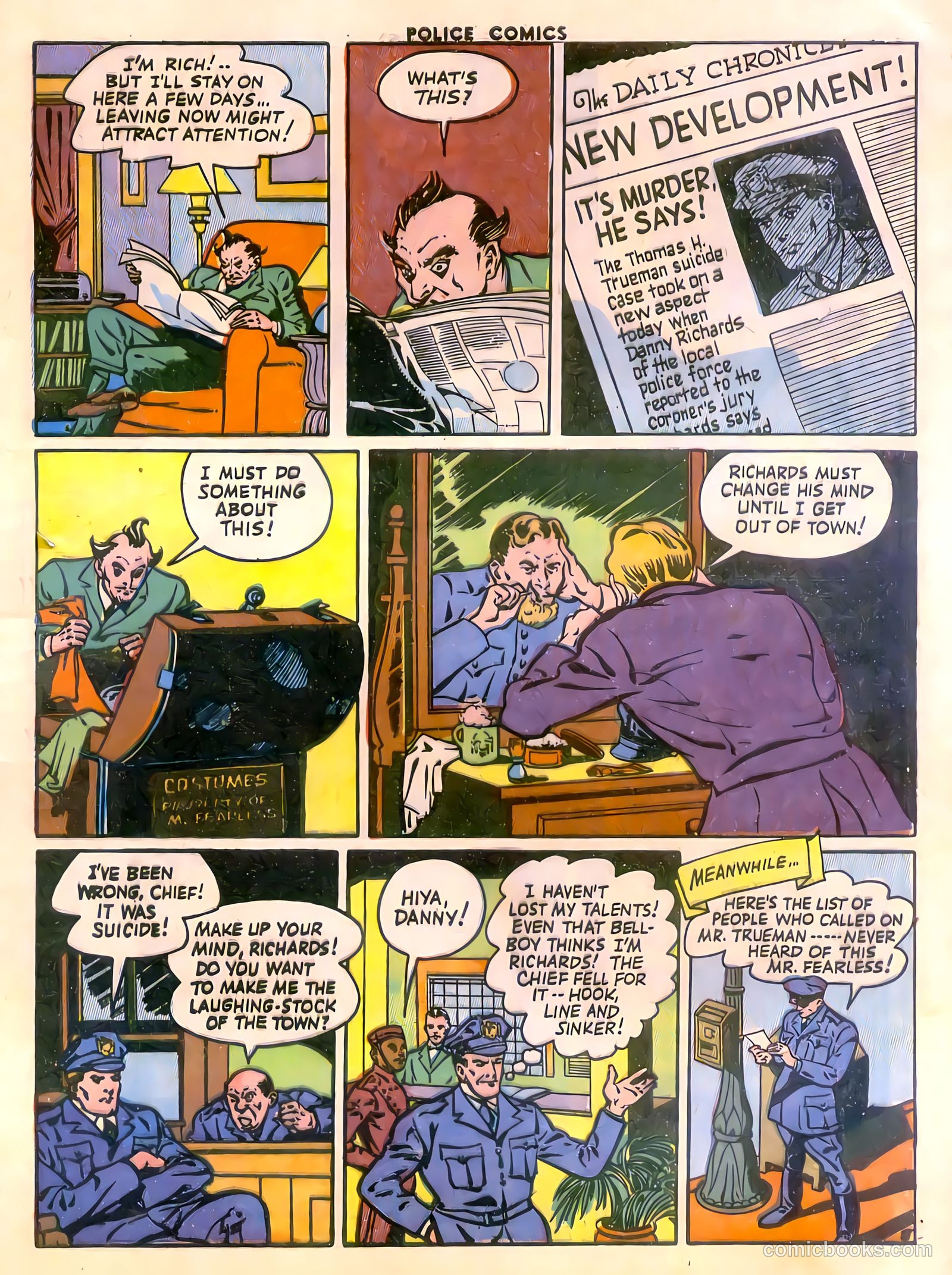 Police Comics #26 (1944) — page 37 of 60