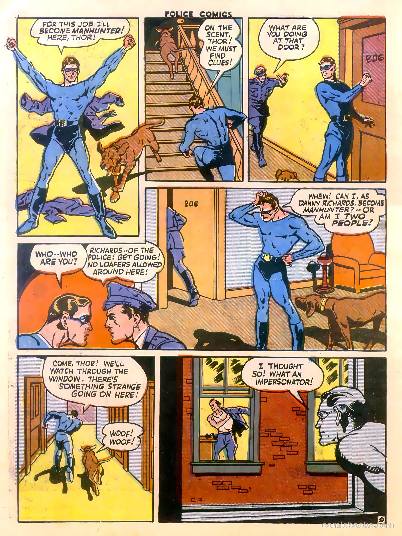 Police Comics #26 (1944) — page 38 of 60