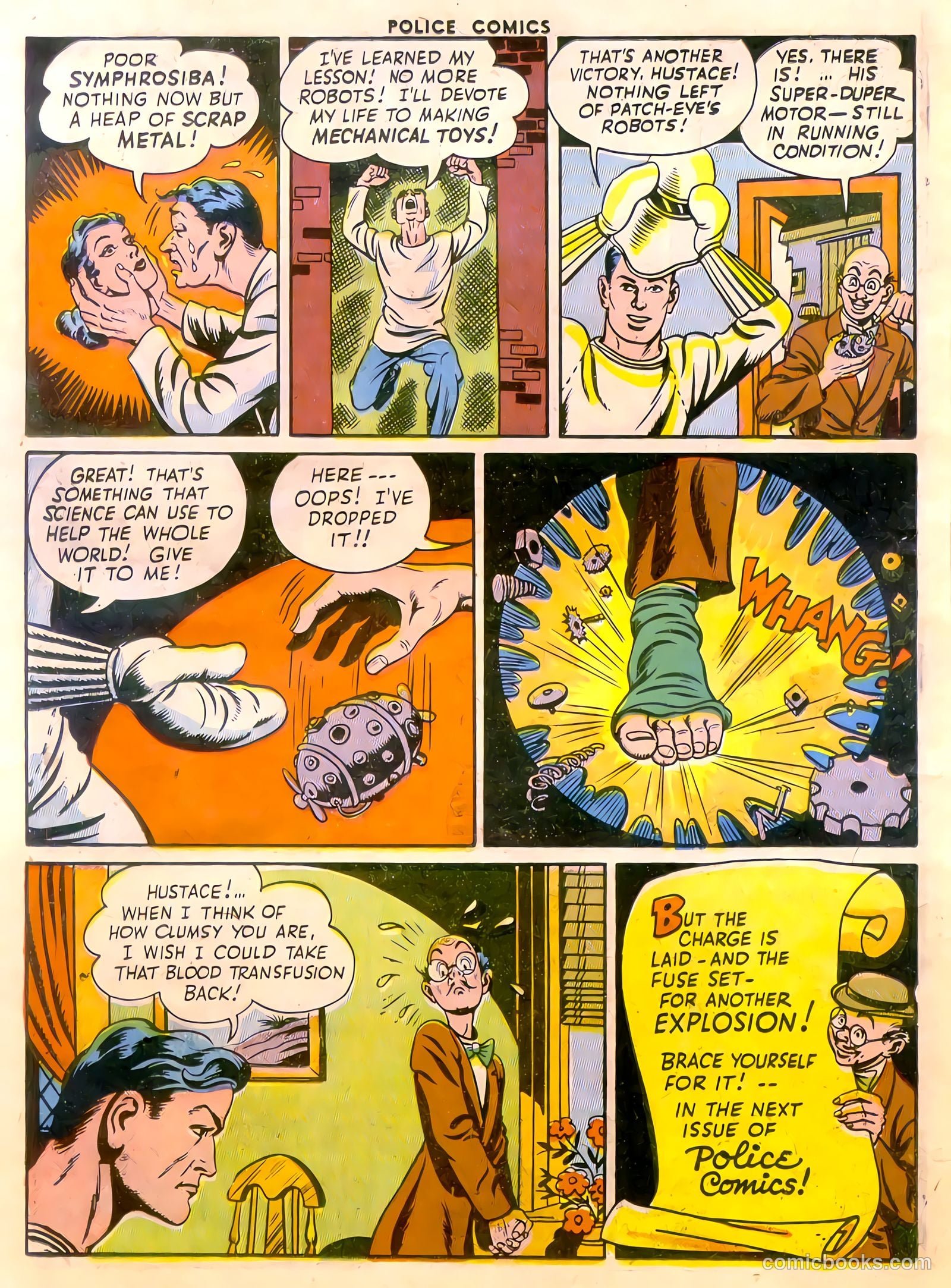 Police Comics #26 (1944) — page 50 of 60