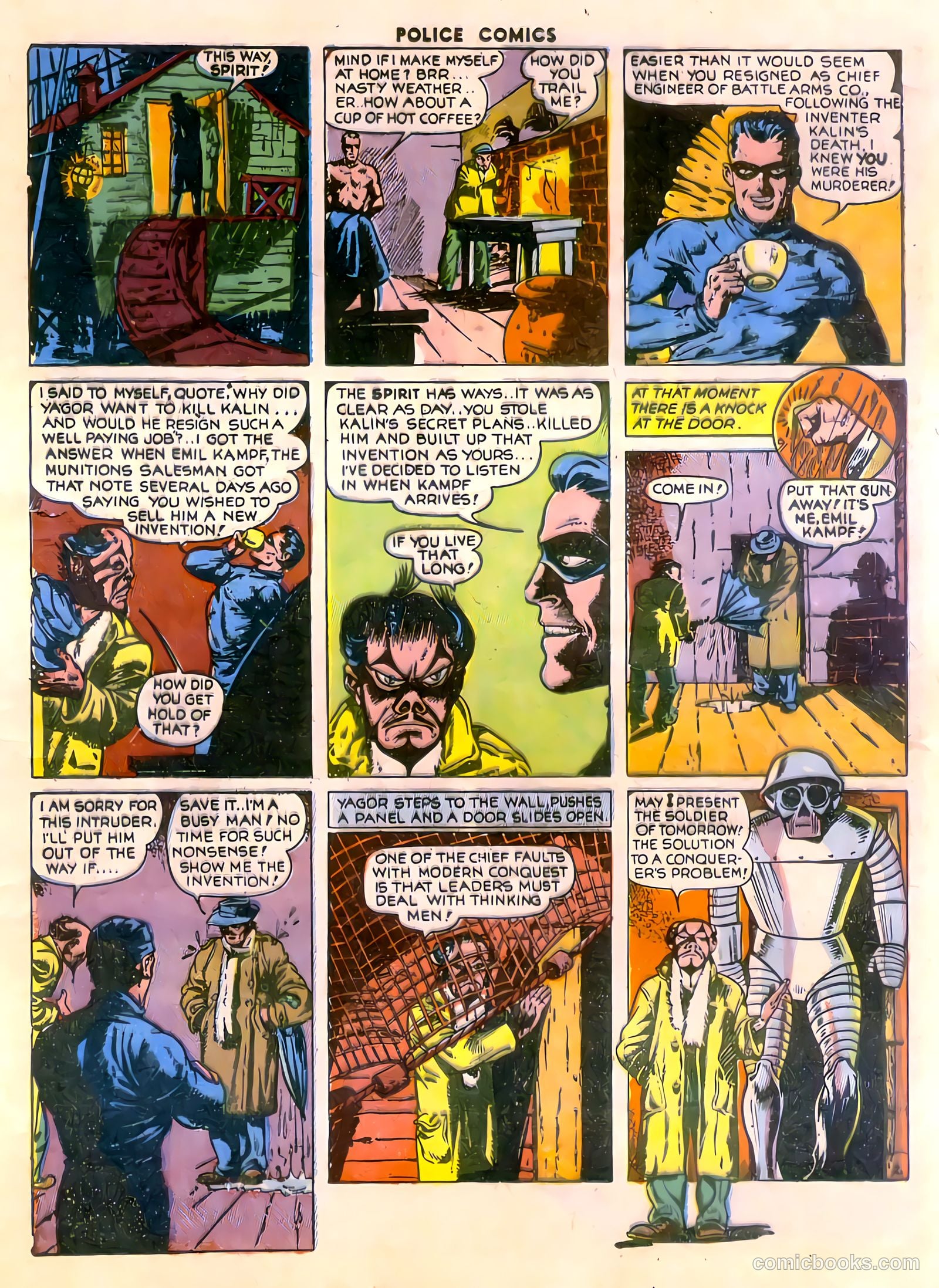 Police Comics #26 (1944) — page 53 of 60