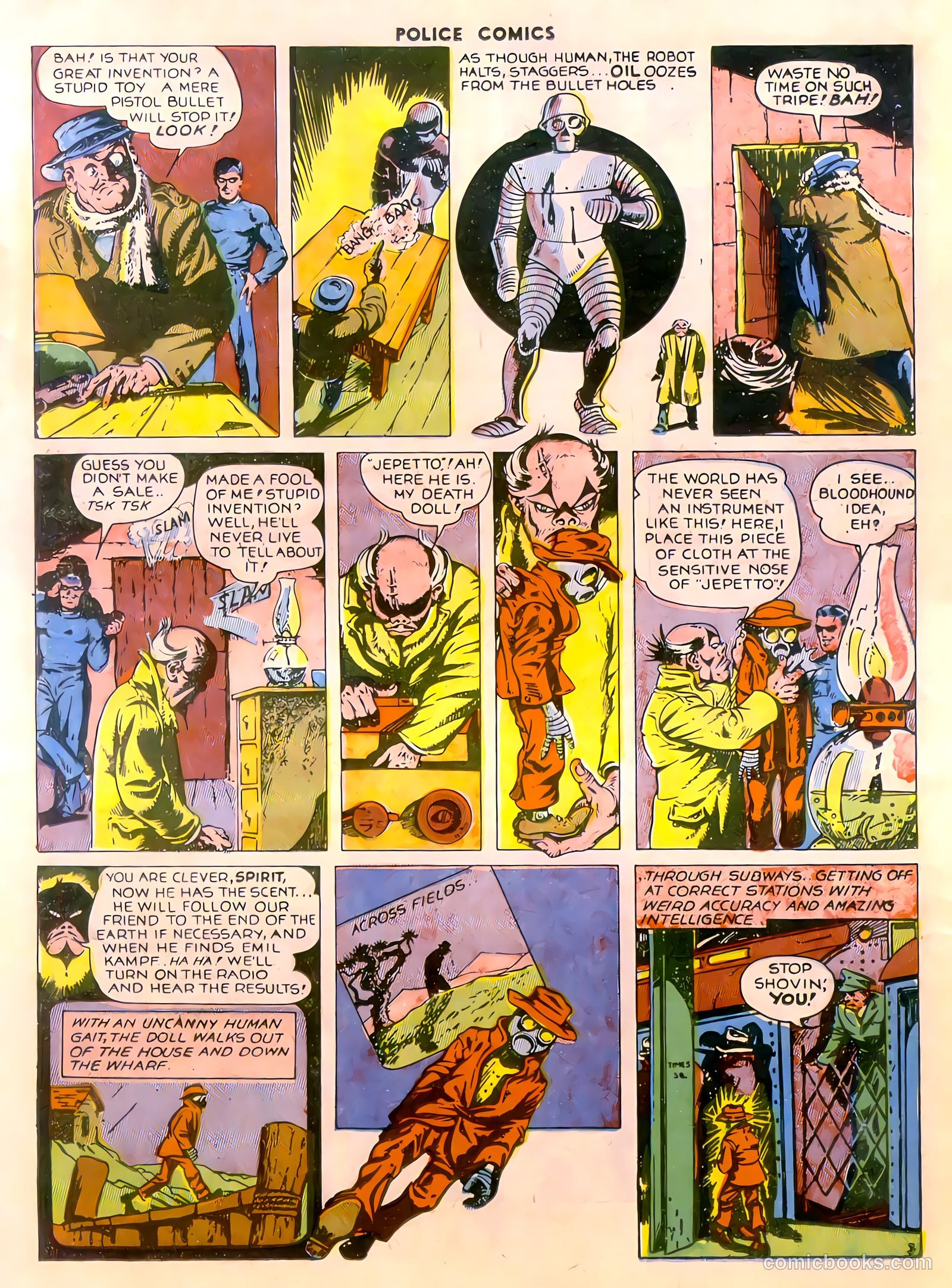 Police Comics #26 (1944) — page 54 of 60
