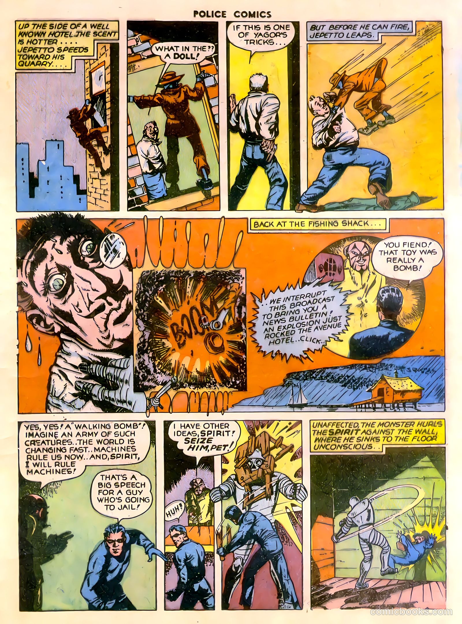 Police Comics #26 (1944) — page 55 of 60