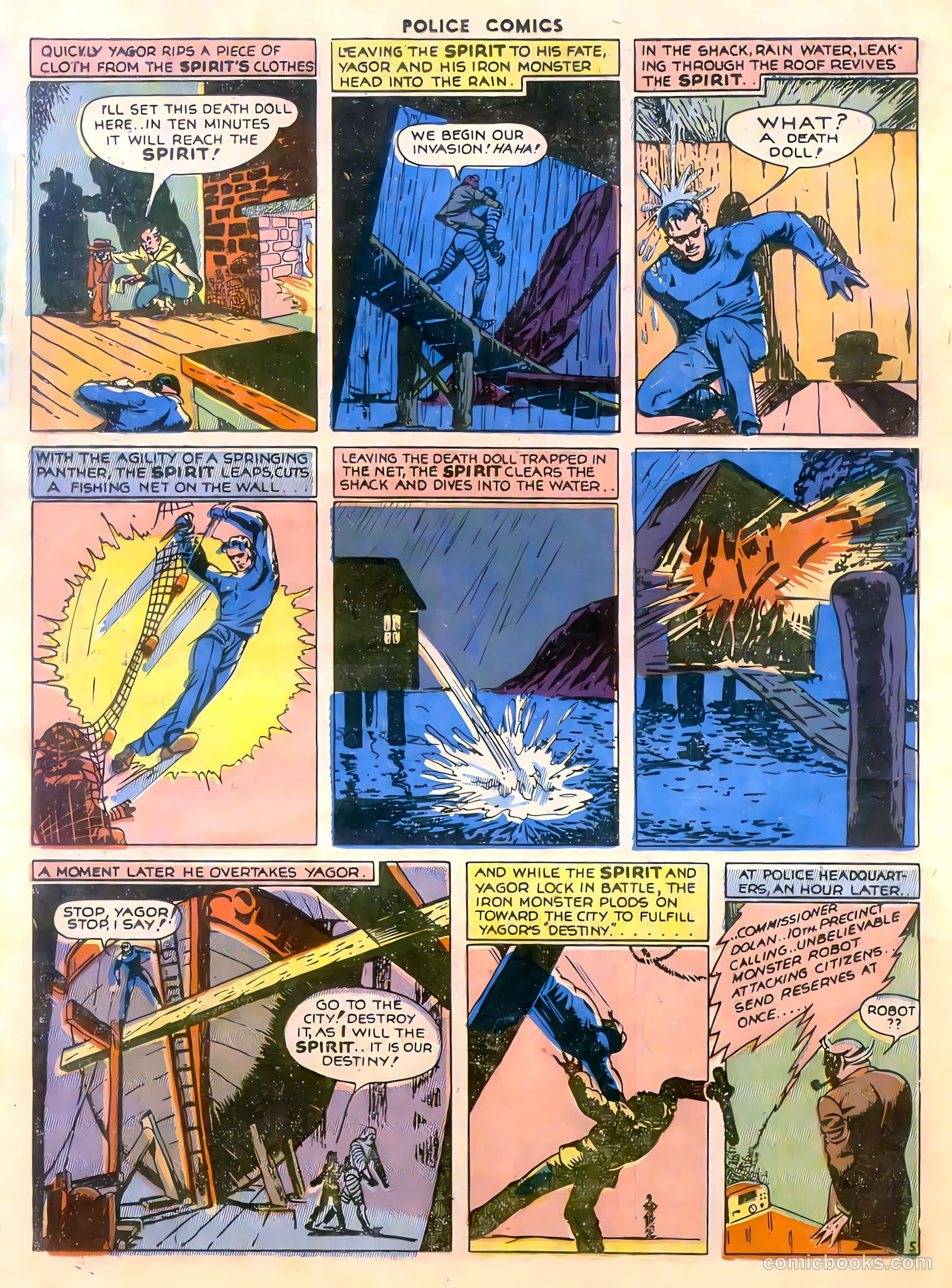 Police Comics #26 (1944) — page 56 of 60