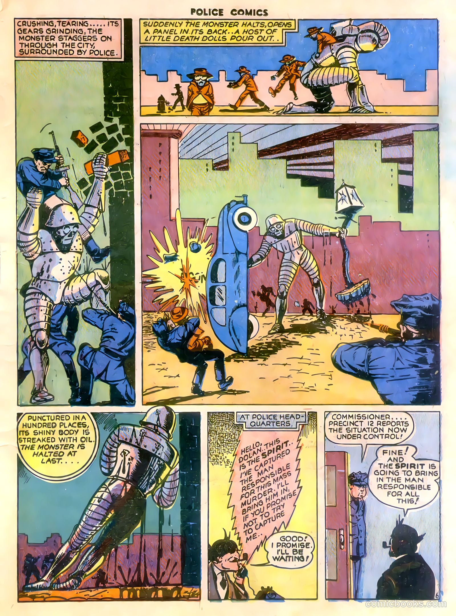 Police Comics #26 (1944) — page 57 of 60