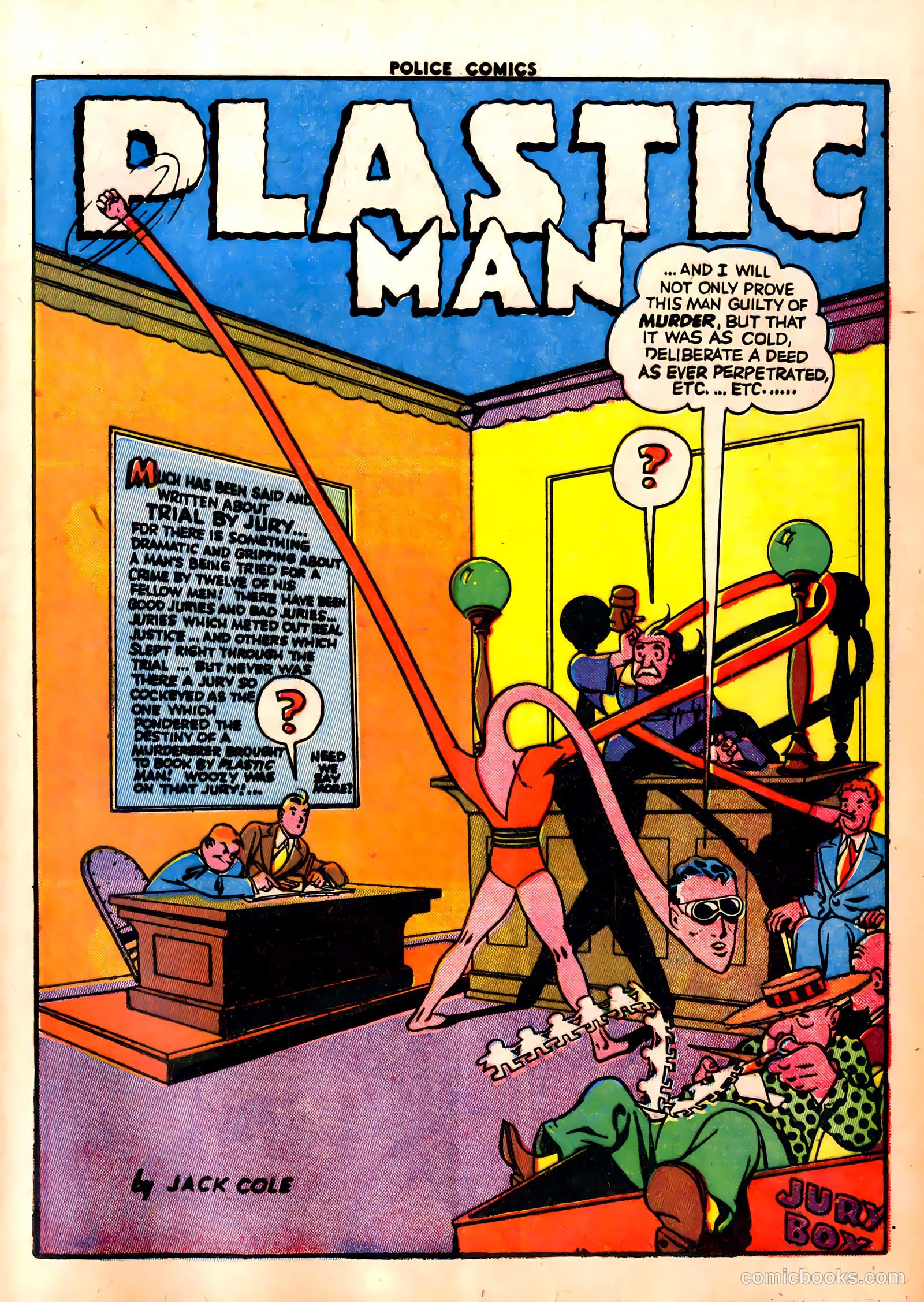 Police Comics #27 (1944) — page 3 of 60