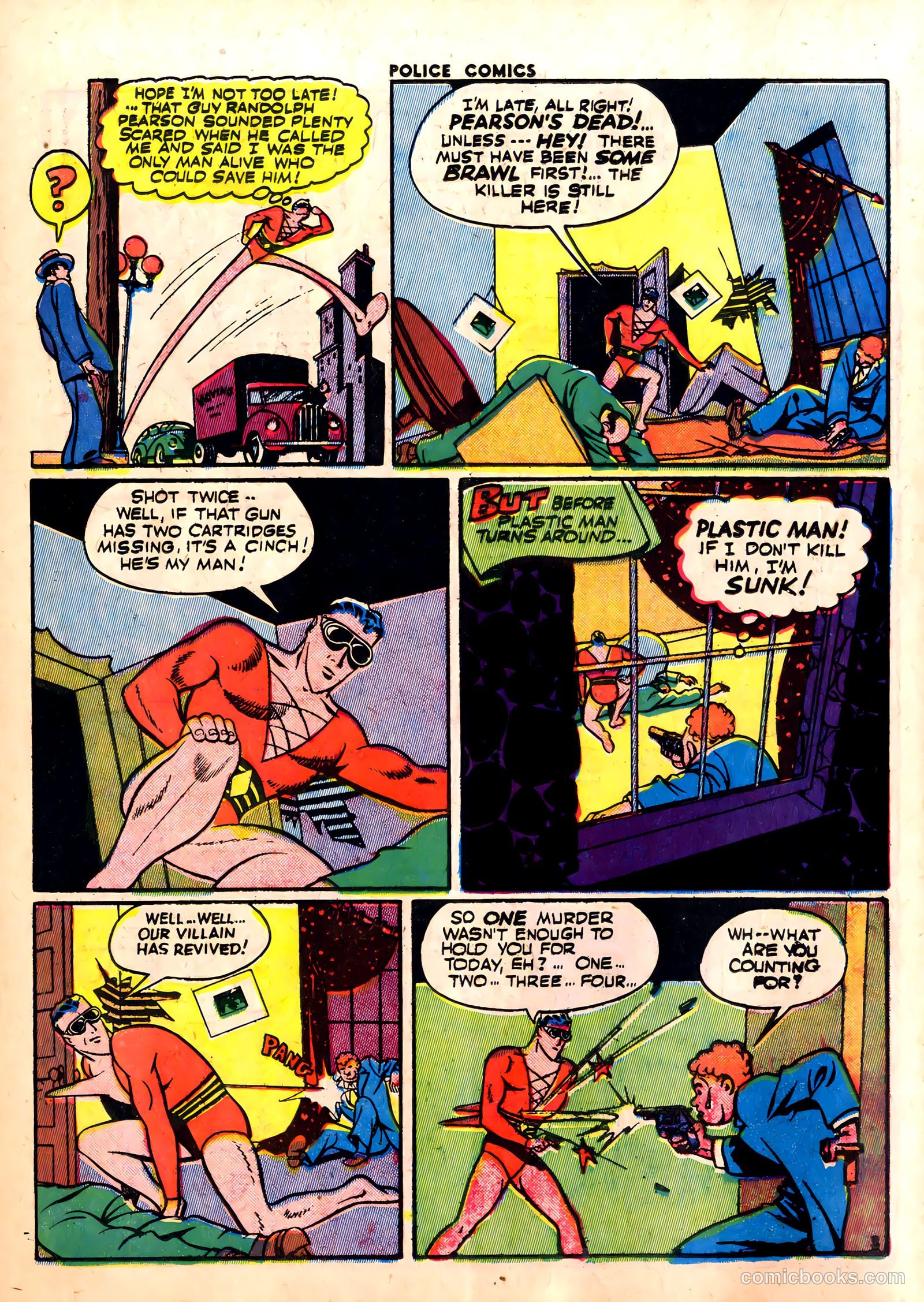 Police Comics #27 (1944) — page 4 of 60