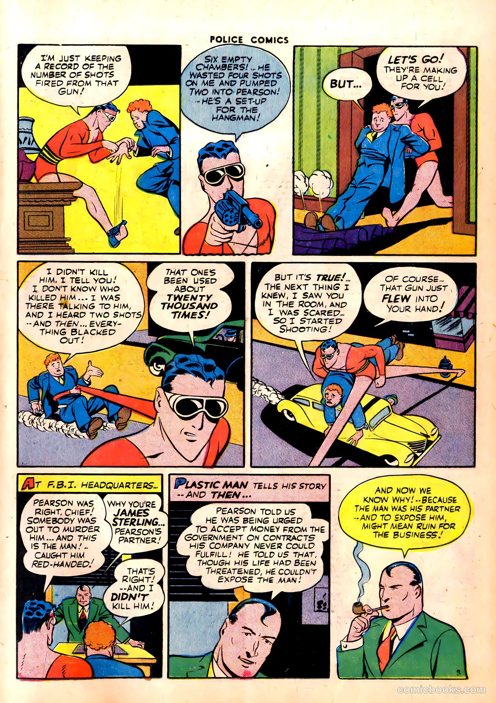 Police Comics #27 (1944) — page 5 of 60
