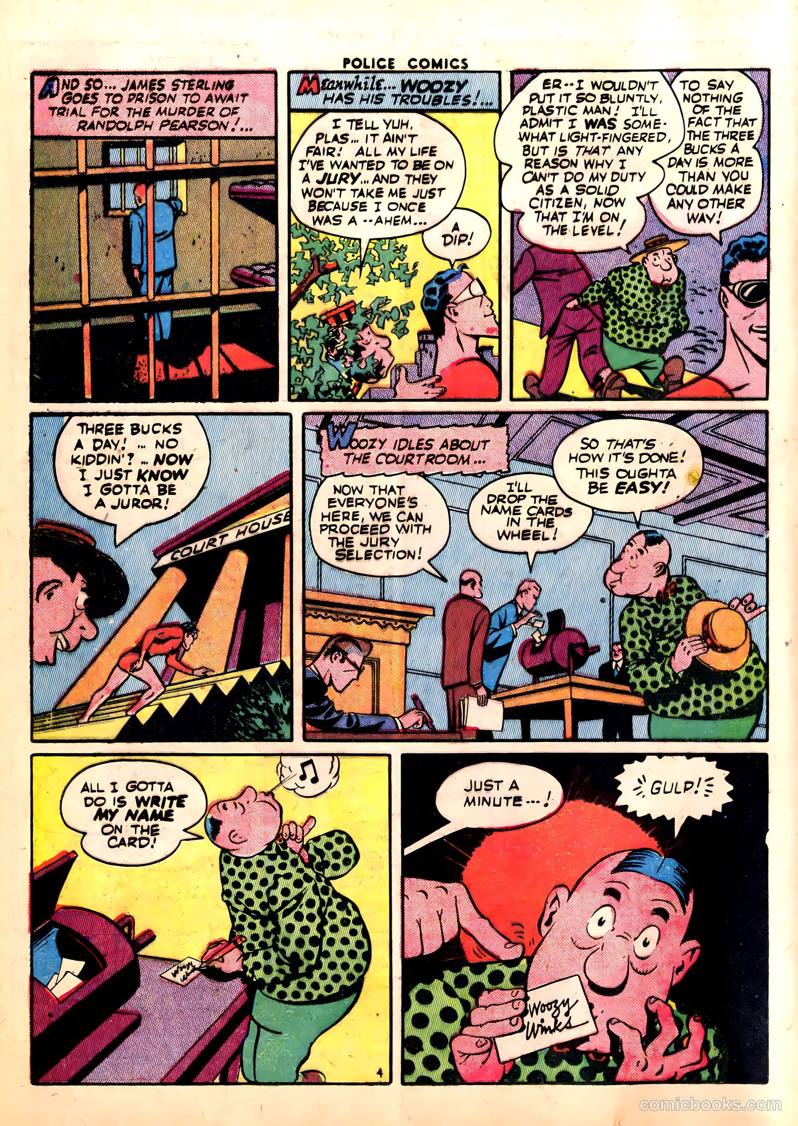 Police Comics #27 (1944) — page 6 of 60