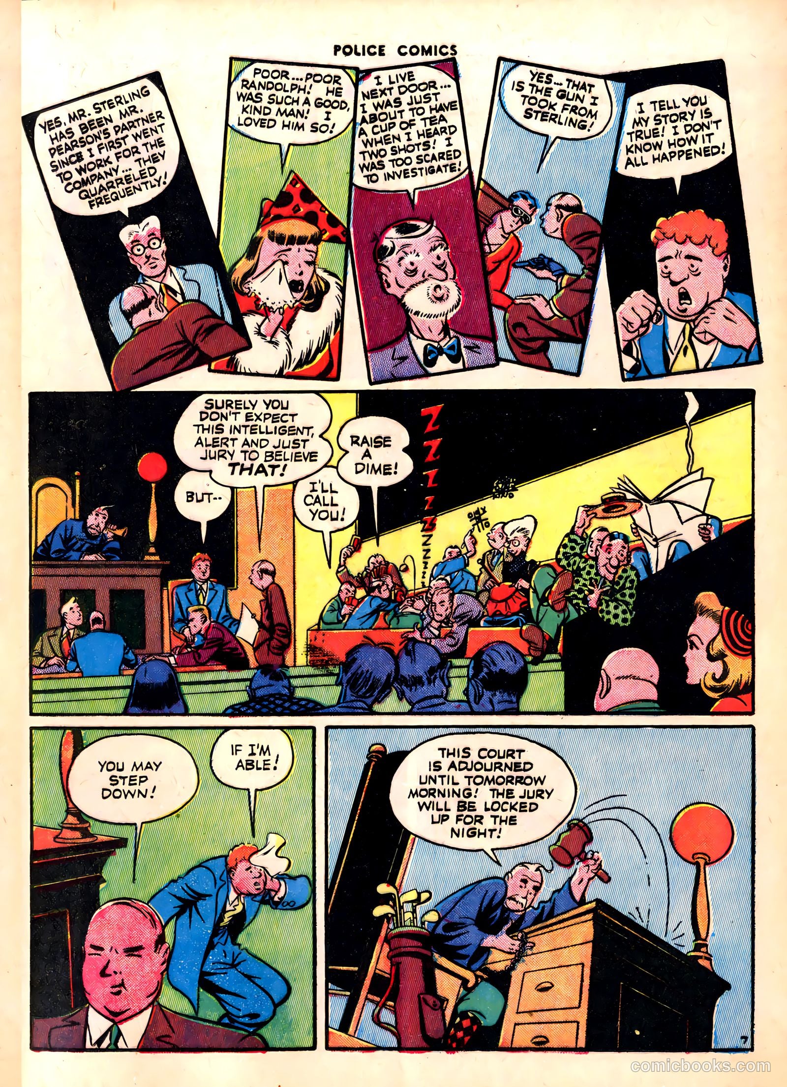 Police Comics #27 (1944) — page 9 of 60