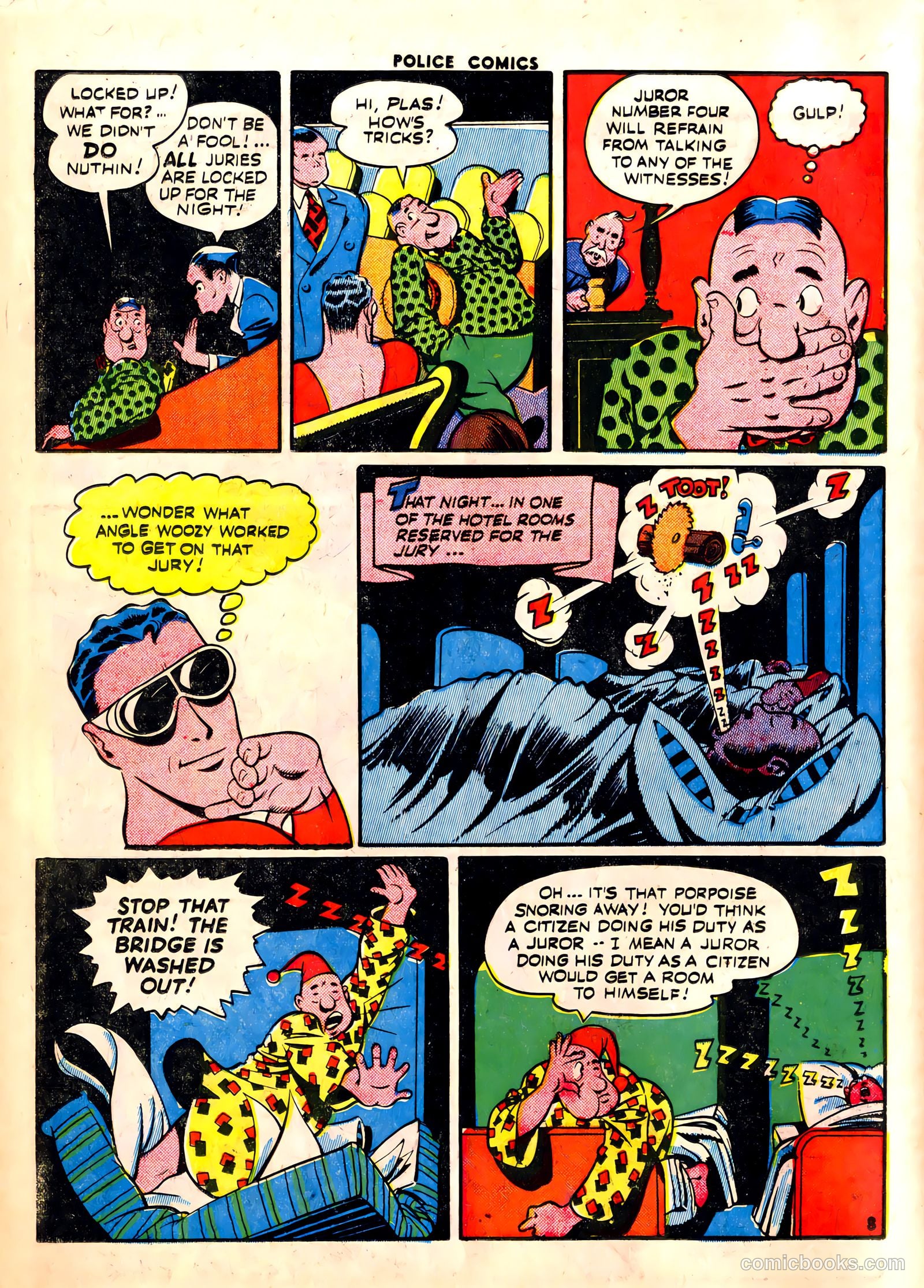 Police Comics #27 (1944) — page 10 of 60