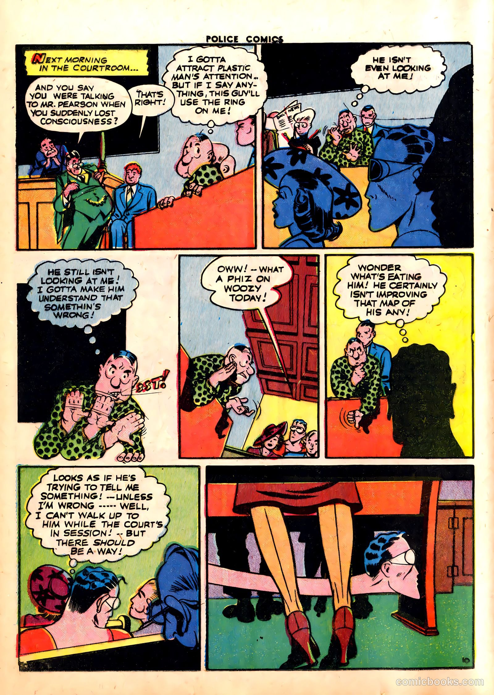 Police Comics #27 (1944) — page 12 of 60