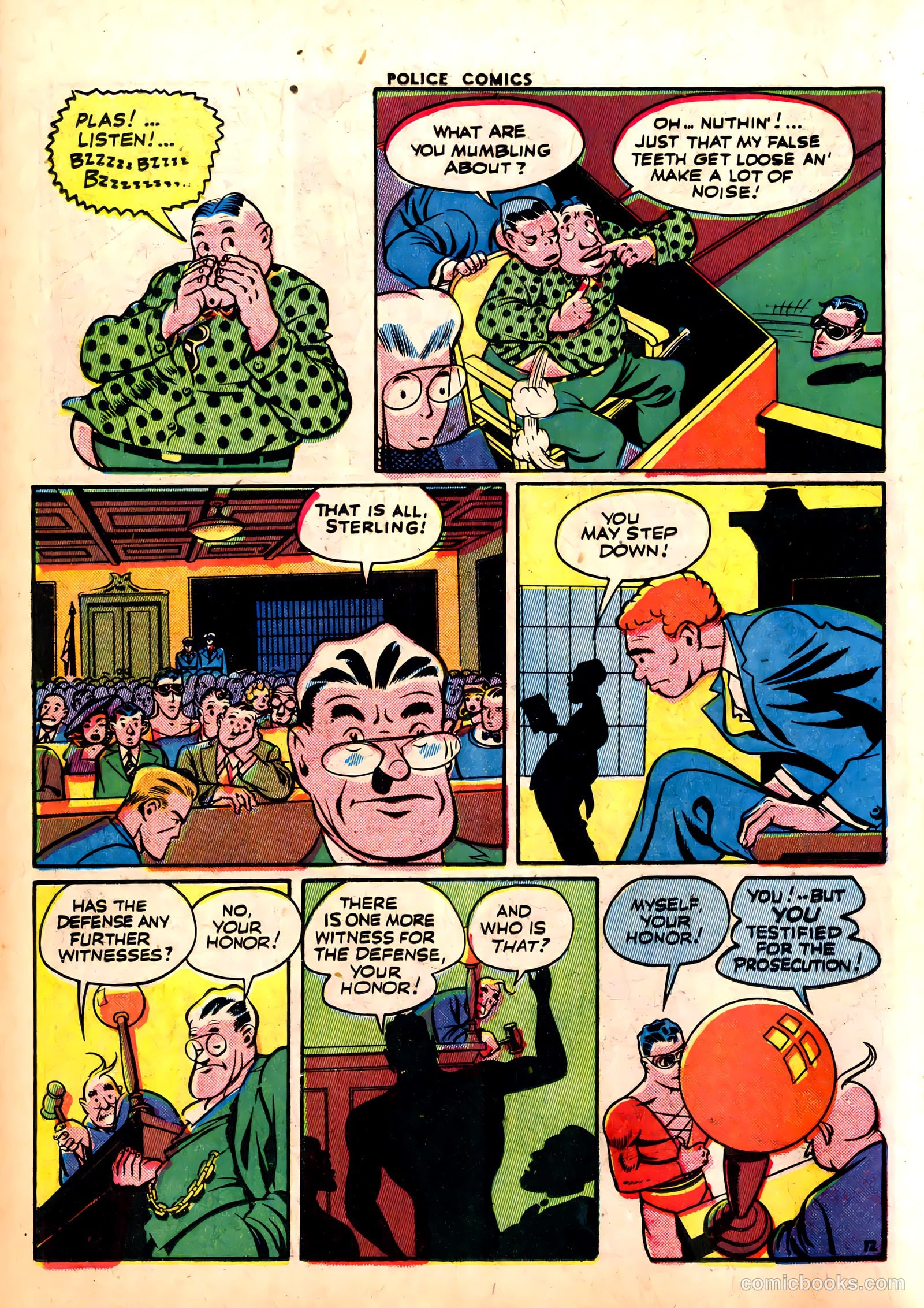 Police Comics #27 (1944) — page 14 of 60