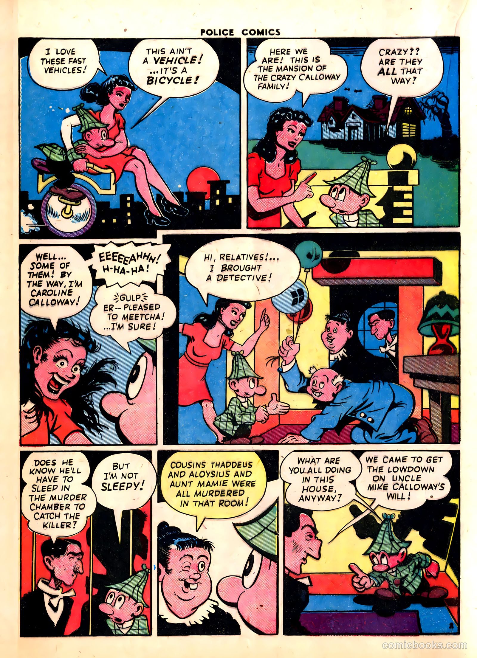 Police Comics #27 (1944) — page 20 of 60